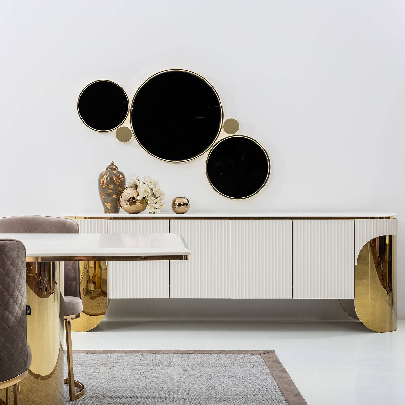 Phantom Dining Table Phantom005Tableonly - Dining Tables - ebarza Furniture UAE | Shop Modern Furniture in Abu Dhabi & Dubai - مفروشات ايبازرا في الامارات | تسوق اثاث عصري وديكورات مميزة في دبي وابوظبي