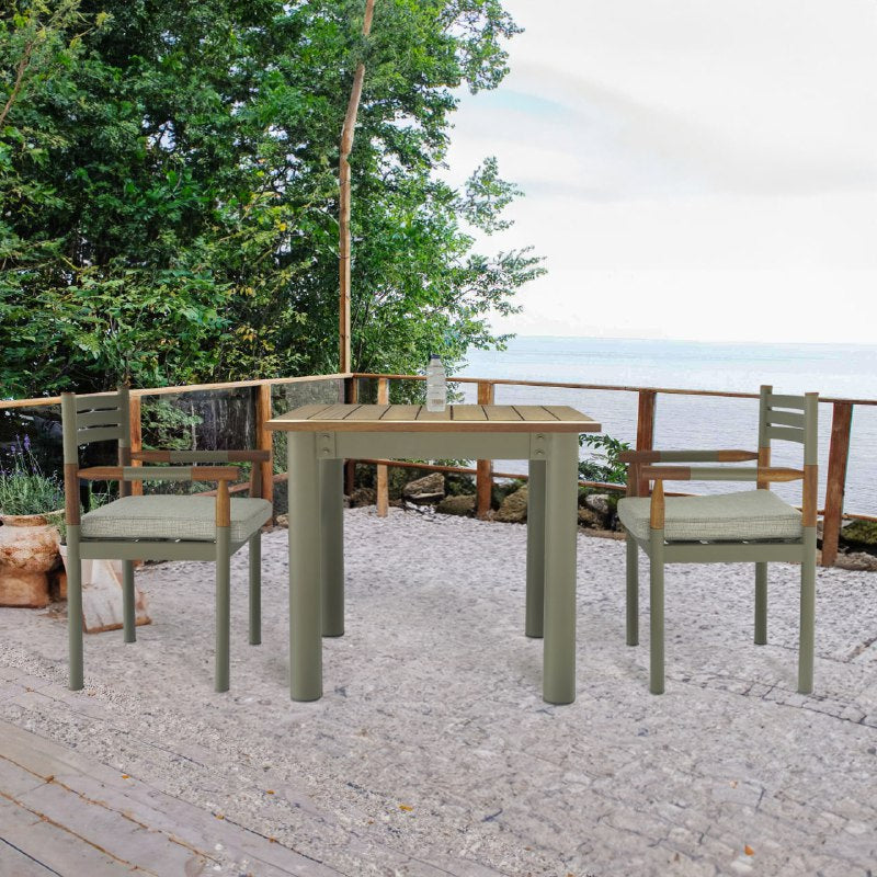 90x90cm ALCON DINING TABLE ALB-Table1002 - Outdoor Tables - ebarza Furniture UAE | Shop Modern Furniture in Abu Dhabi & Dubai - مفروشات ايبازرا في الامارات | تسوق اثاث عصري وديكورات مميزة في دبي وابوظبي