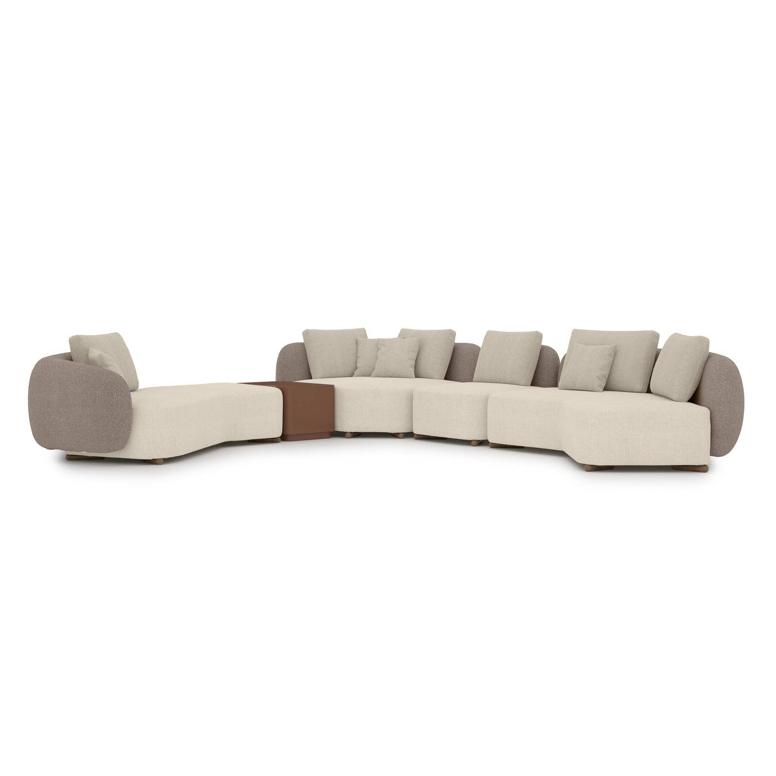 Platon Corner Sofa Td-Ptn7S -  Sofas | أريكة ركنية بلاتون - ebarza Furniture UAE | Shop Modern Furniture in Abu Dhabi & Dubai - مفروشات ايبازرا في الامارات | تسوق اثاث عصري وديكورات مميزة في دبي وابوظبي