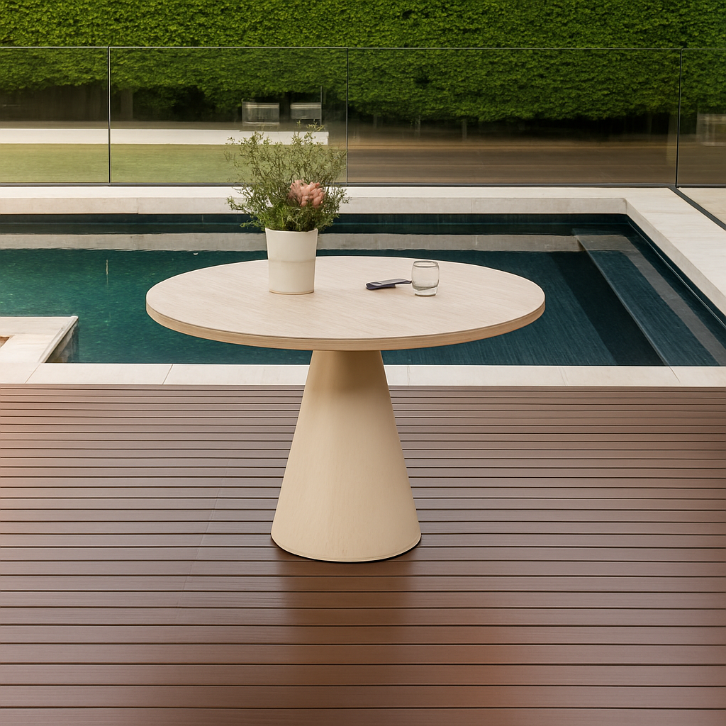 Porto Outdoor Dining Table With Ceramic Top - AT5540G27CER - Outdoor Tables - ebarza Furniture UAE | Shop Modern Furniture in Abu Dhabi & Dubai - مفروشات ايبازرا في الامارات | تسوق اثاث عصري وديكورات مميزة في دبي وابوظبي