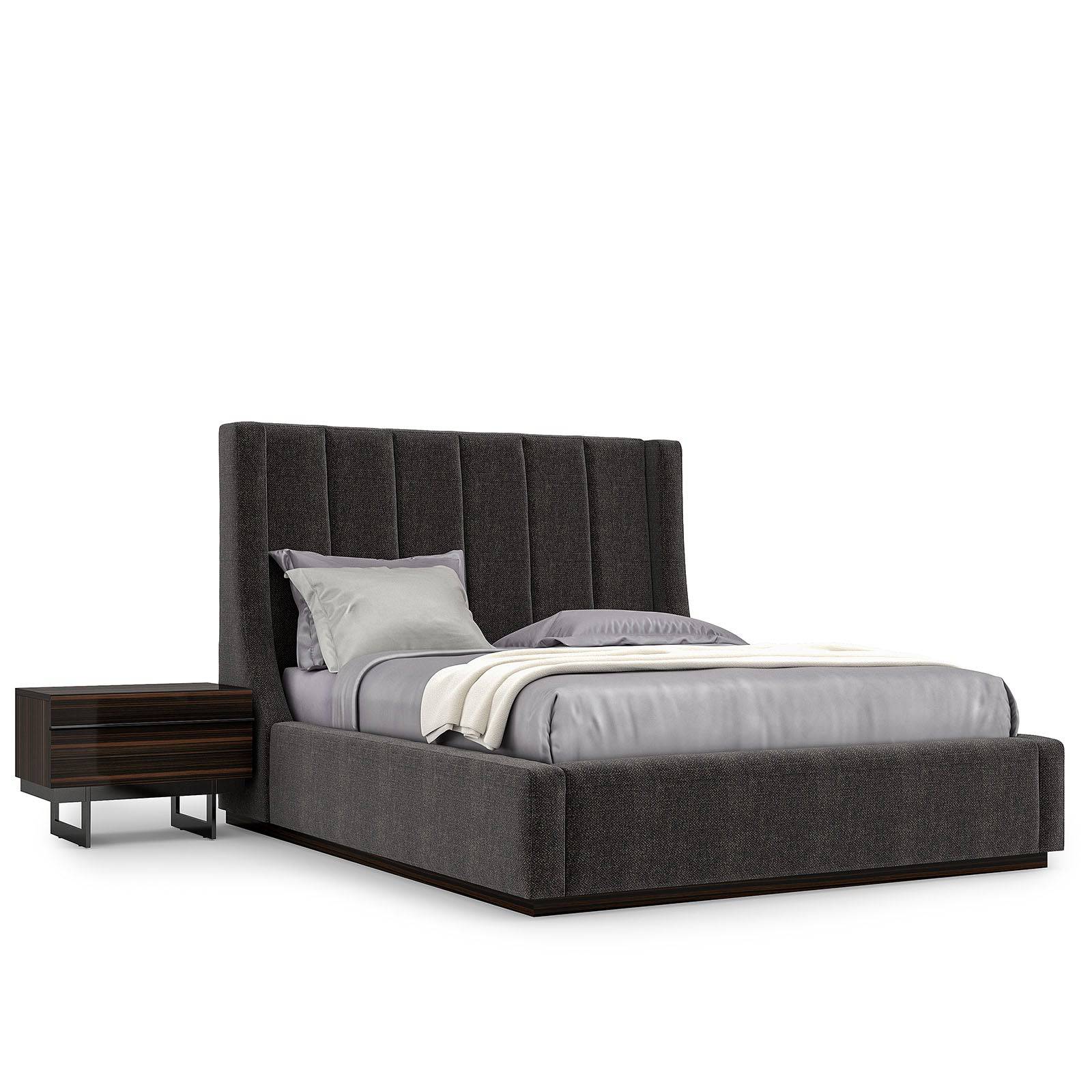 Prada Elegant Bedstead Elegant003 -  Bedsteads | هيكل سرير برادا الأنيق - ebarza Furniture UAE | Shop Modern Furniture in Abu Dhabi & Dubai - مفروشات ايبازرا في الامارات | تسوق اثاث عصري وديكورات مميزة في دبي وابوظبي