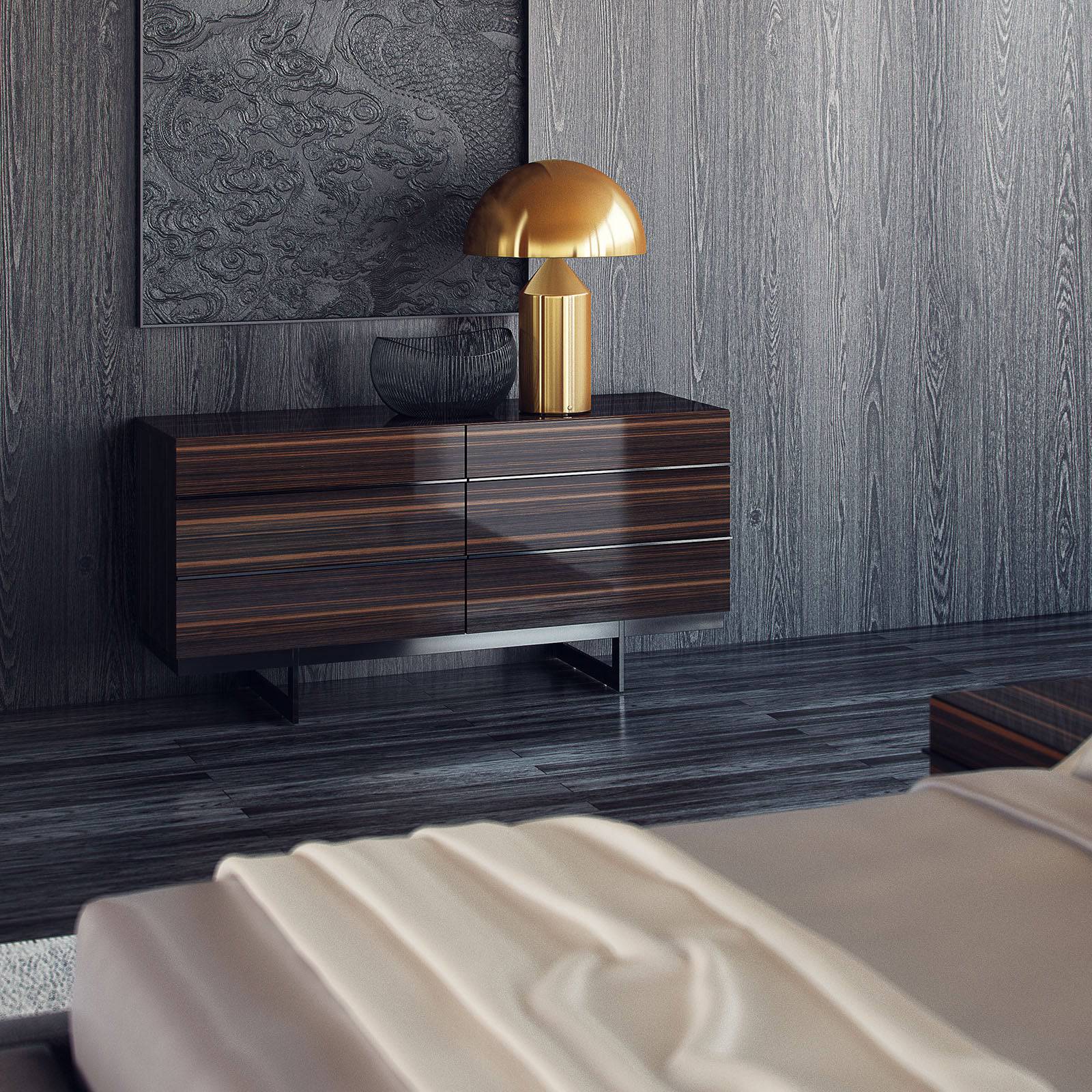 Prada Elegant Bedstead Elegant003 - Bedsteads - ebarza Furniture UAE | Shop Modern Furniture in Abu Dhabi & Dubai - مفروشات ايبازرا في الامارات | تسوق اثاث عصري وديكورات مميزة في دبي وابوظبي