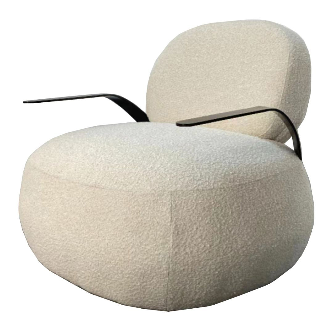 Pre-order 90 Days Delivery Cloud Comfort Fabric Armchair PZ-Y08-L - Armchairs - ebarza Furniture UAE | Shop Modern Furniture in Abu Dhabi & Dubai - مفروشات ايبازرا في الامارات | تسوق اثاث عصري وديكورات مميزة في دبي وابوظبي