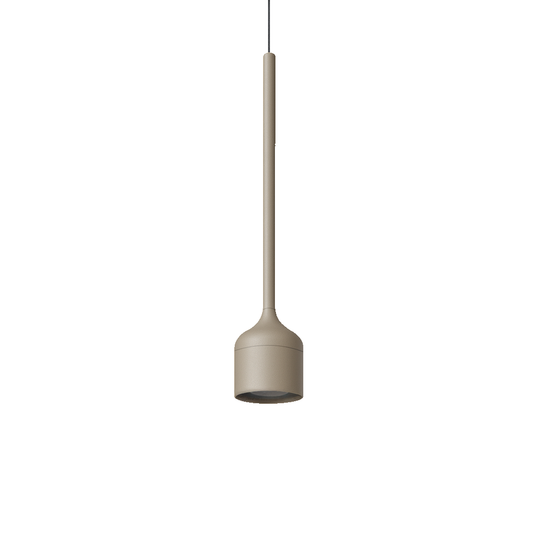 Pendant Lamp LWD701 - Glass Lens - Sandy Taupe - Pendant Lamps - ebarza Furniture UAE | Shop Modern Furniture in Abu Dhabi & Dubai - مفروشات ايبازرا في الامارات | تسوق اثاث عصري وديكورات مميزة في دبي وابوظبي