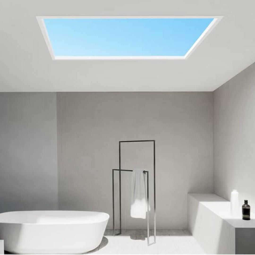 BEACON MUSKDG Artificial Skylights LED Panel ceiling lamp with natural UAE timing sunlight sync, designed for modern interiors.