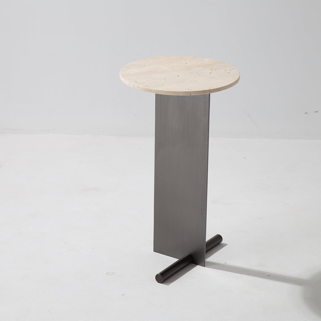 Travertine Coffee Table JA053-A - Coffee Tables - ebarza Furniture UAE | Shop Modern Furniture in Abu Dhabi & Dubai - مفروشات ايبازرا في الامارات | تسوق اثاث عصري وديكورات مميزة في دبي وابوظبي