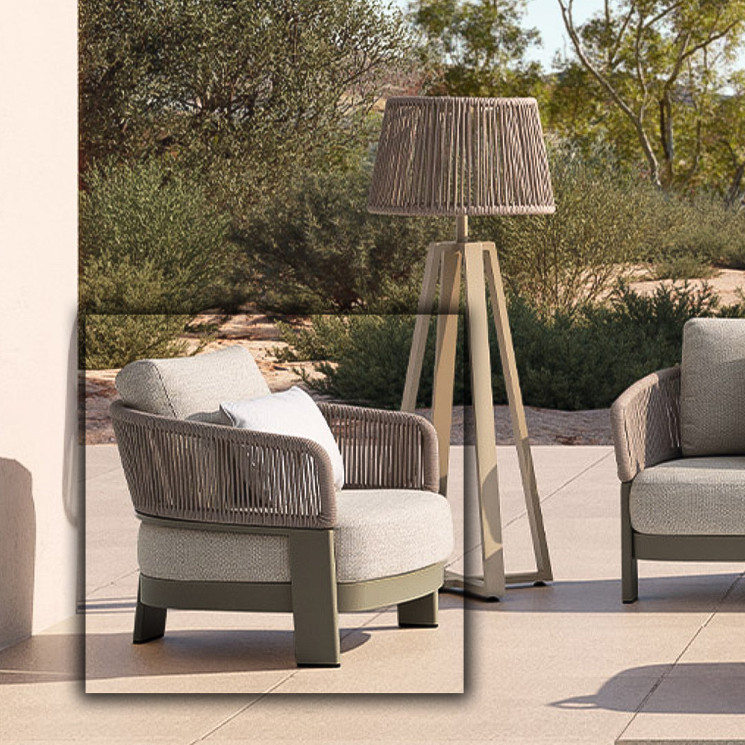 Outdoor Cayenne armchair from BEACON outdoor sofas collection, pre-order with 45 days delivery, stylish and comfortable outdoor seating.