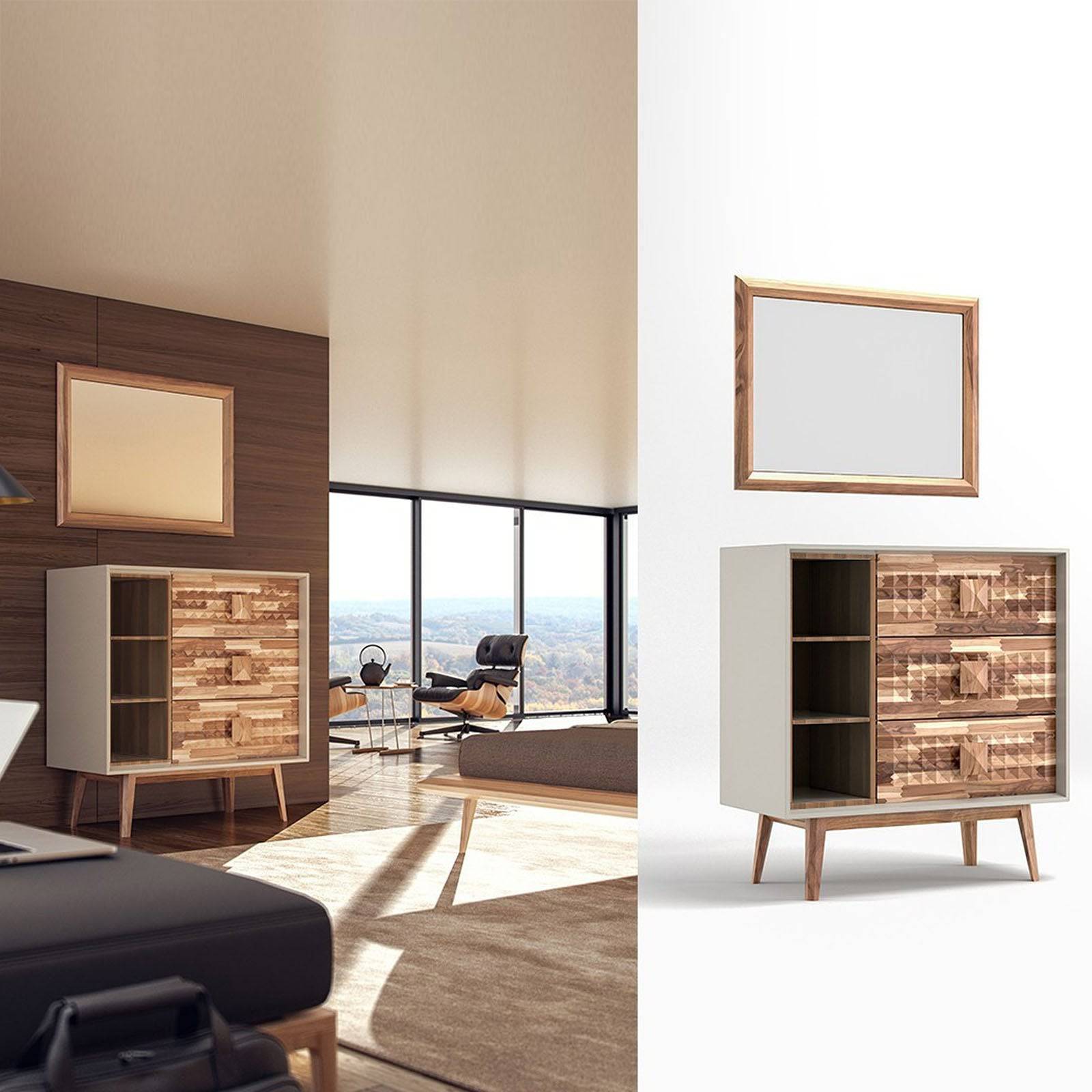 Prizma Bedstead Prizma001-Bed - Bedsteads - ebarza Furniture UAE | Shop Modern Furniture in Abu Dhabi & Dubai - مفروشات ايبازرا في الامارات | تسوق اثاث عصري وديكورات مميزة في دبي وابوظبي