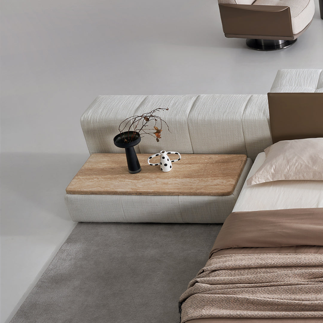 Puzzle Modular Stone Big Side Table - SF080-ST - Sofas - ebarza Furniture UAE | Shop Modern Furniture in Abu Dhabi & Dubai - مفروشات ايبازرا في الامارات | تسوق اثاث عصري وديكورات مميزة في دبي وابوظبي