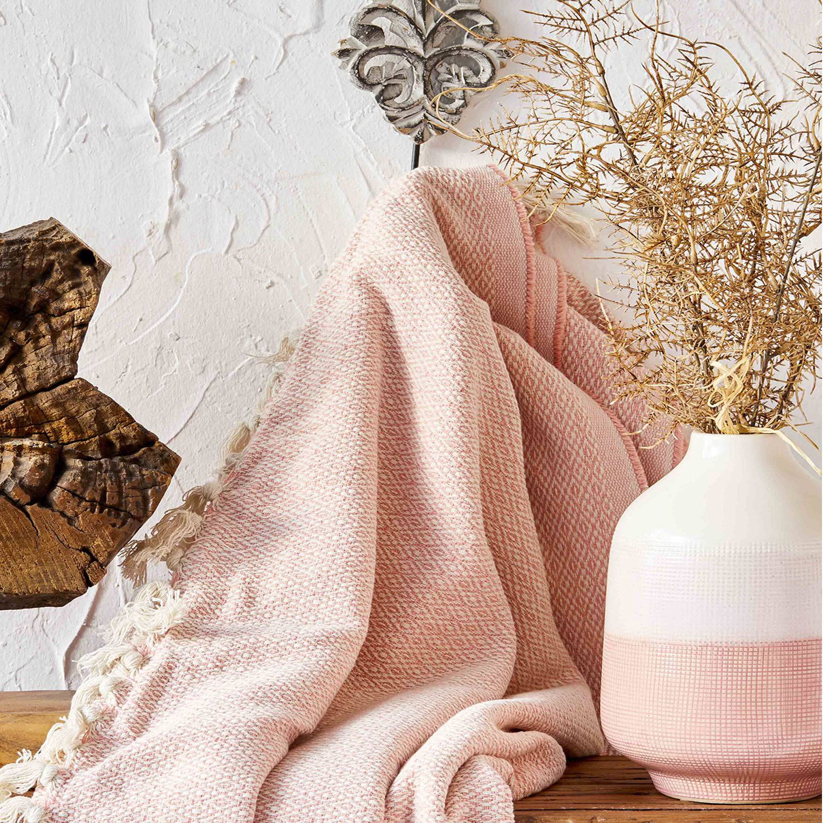 Quatre Royal Satin Podra 6 Piece Pique Blanket Duet Set 200.15.01.0081 - Bedding - ebarza Furniture UAE | Shop Modern Furniture in Abu Dhabi & Dubai - مفروشات ايبازرا في الامارات | تسوق اثاث عصري وديكورات مميزة في دبي وابوظبي