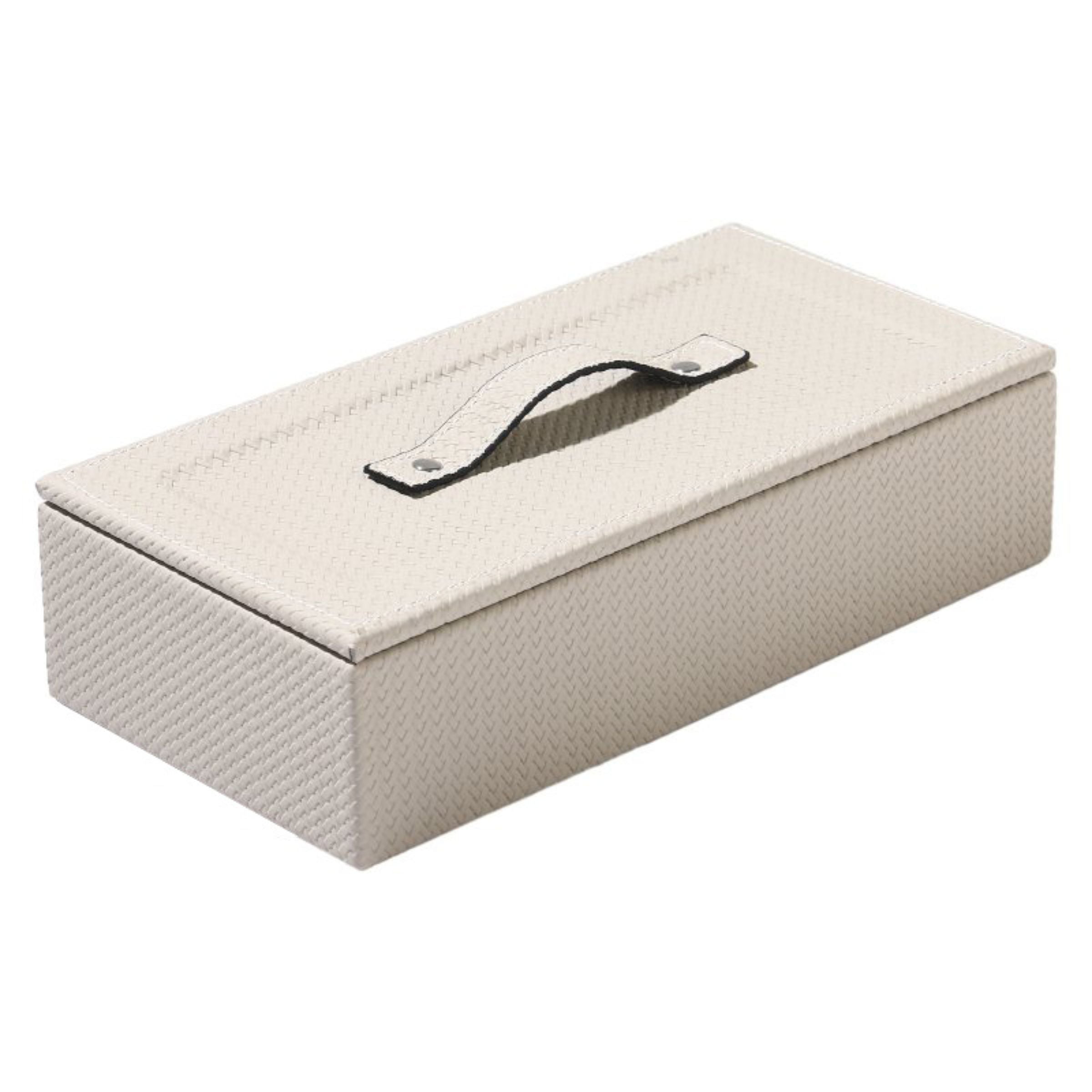 RECTANGULAR DECORATIVE BOX DD210920A - Decorative Boxes - ebarza Furniture UAE | Shop Modern Furniture in Abu Dhabi & Dubai - مفروشات ايبازرا في الامارات | تسوق اثاث عصري وديكورات مميزة في دبي وابوظبي