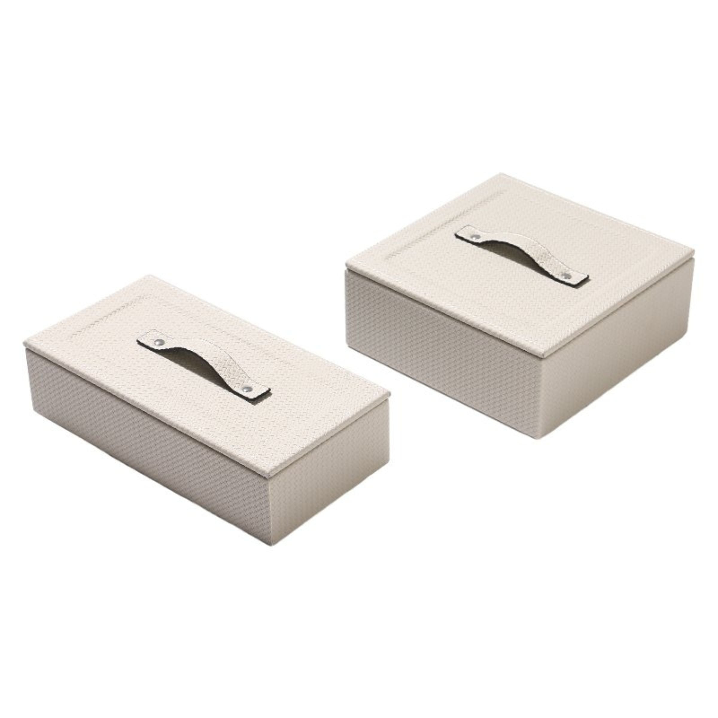 RECTANGULAR DECORATIVE BOX DD210920A - Decorative Boxes - ebarza Furniture UAE | Shop Modern Furniture in Abu Dhabi & Dubai - مفروشات ايبازرا في الامارات | تسوق اثاث عصري وديكورات مميزة في دبي وابوظبي