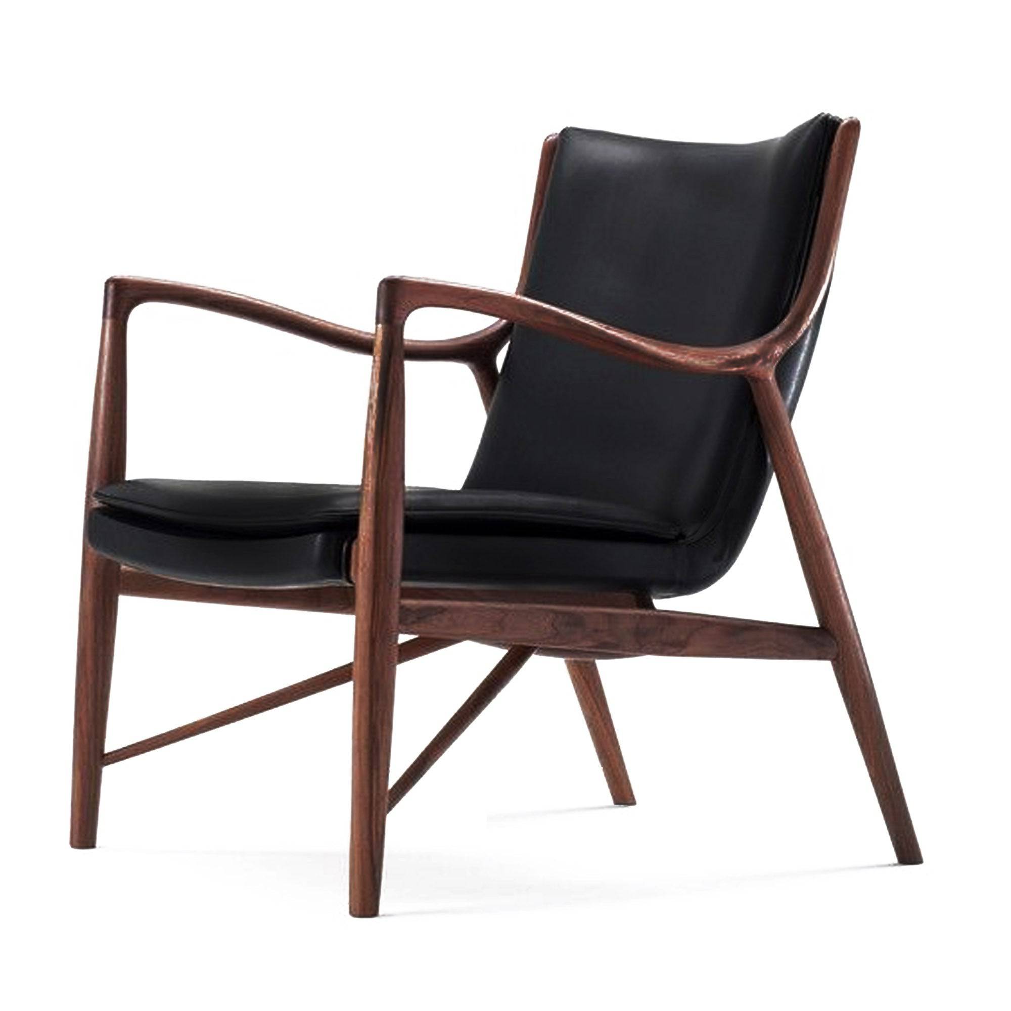 Retro Solid Wood Lounge Chair Smy15012 -  Lounge Chairs | كرسي صالة من الخشب الصلب ريترو - ebarza Furniture UAE | Shop Modern Furniture in Abu Dhabi & Dubai - مفروشات ايبازرا في الامارات | تسوق اثاث عصري وديكورات مميزة في دبي وابوظبي