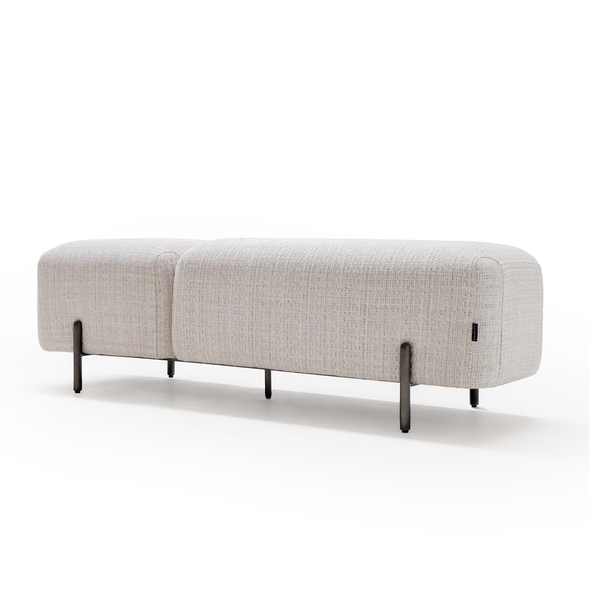 BEACON Rome Bed Bench BC751, elegant wooden bench with cushioned seat, ideal for bedroom or entryway decor.
