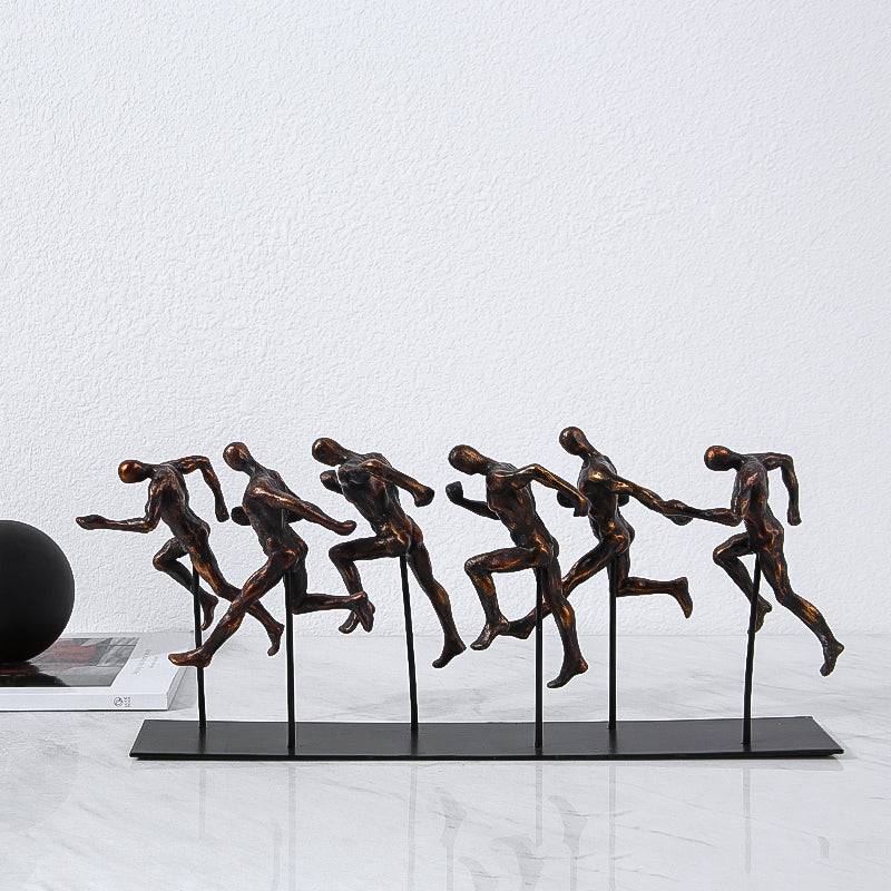 Running Decoration Fa-Sz2032A - Home Decor Figurines - ebarza Furniture UAE | Shop Modern Furniture in Abu Dhabi & Dubai - مفروشات ايبازرا في الامارات | تسوق اثاث عصري وديكورات مميزة في دبي وابوظبي