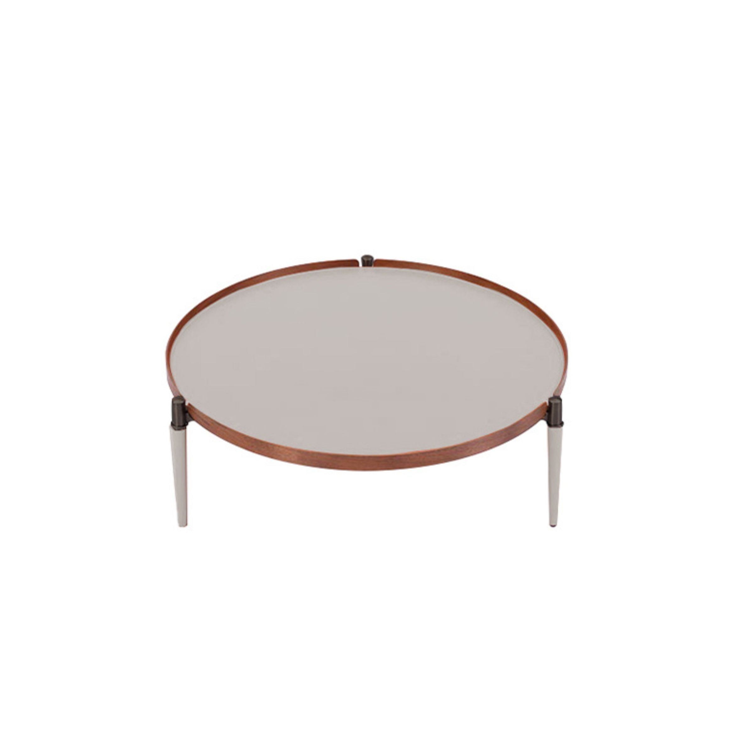 Saddle Leather Coffee Table MLL-D17 - Coffee tables - ebarza Furniture UAE | Shop Modern Furniture in Abu Dhabi & Dubai - مفروشات ايبازرا في الامارات | تسوق اثاث عصري وديكورات مميزة في دبي وابوظبي