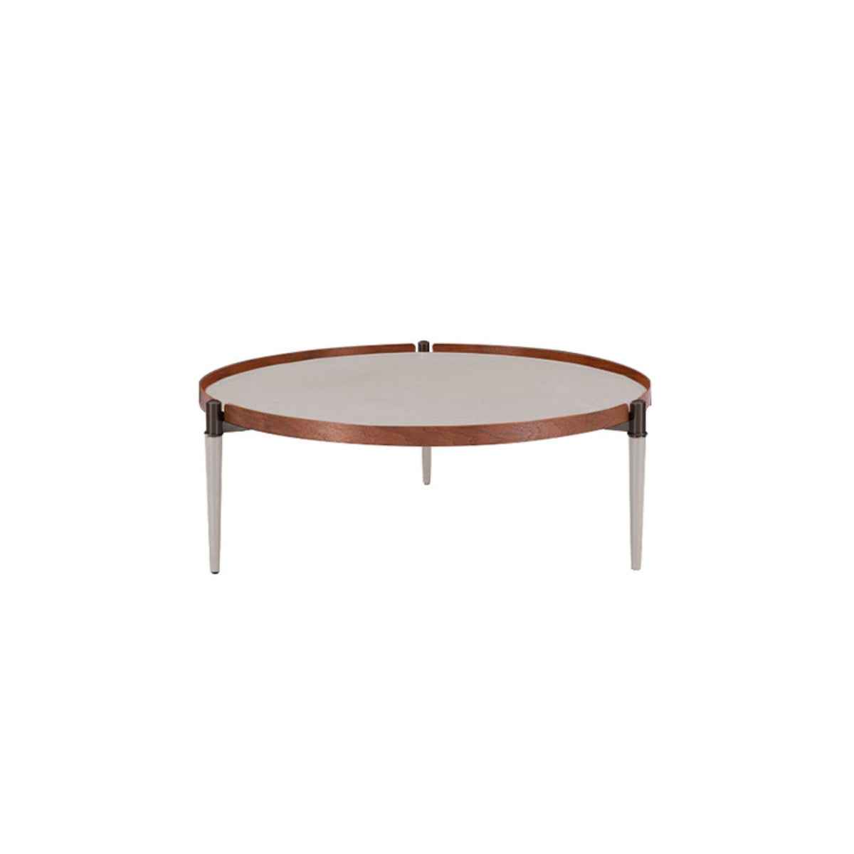 Saddle Leather Coffee Table MLL-D17 - Coffee tables - ebarza Furniture UAE | Shop Modern Furniture in Abu Dhabi & Dubai - مفروشات ايبازرا في الامارات | تسوق اثاث عصري وديكورات مميزة في دبي وابوظبي