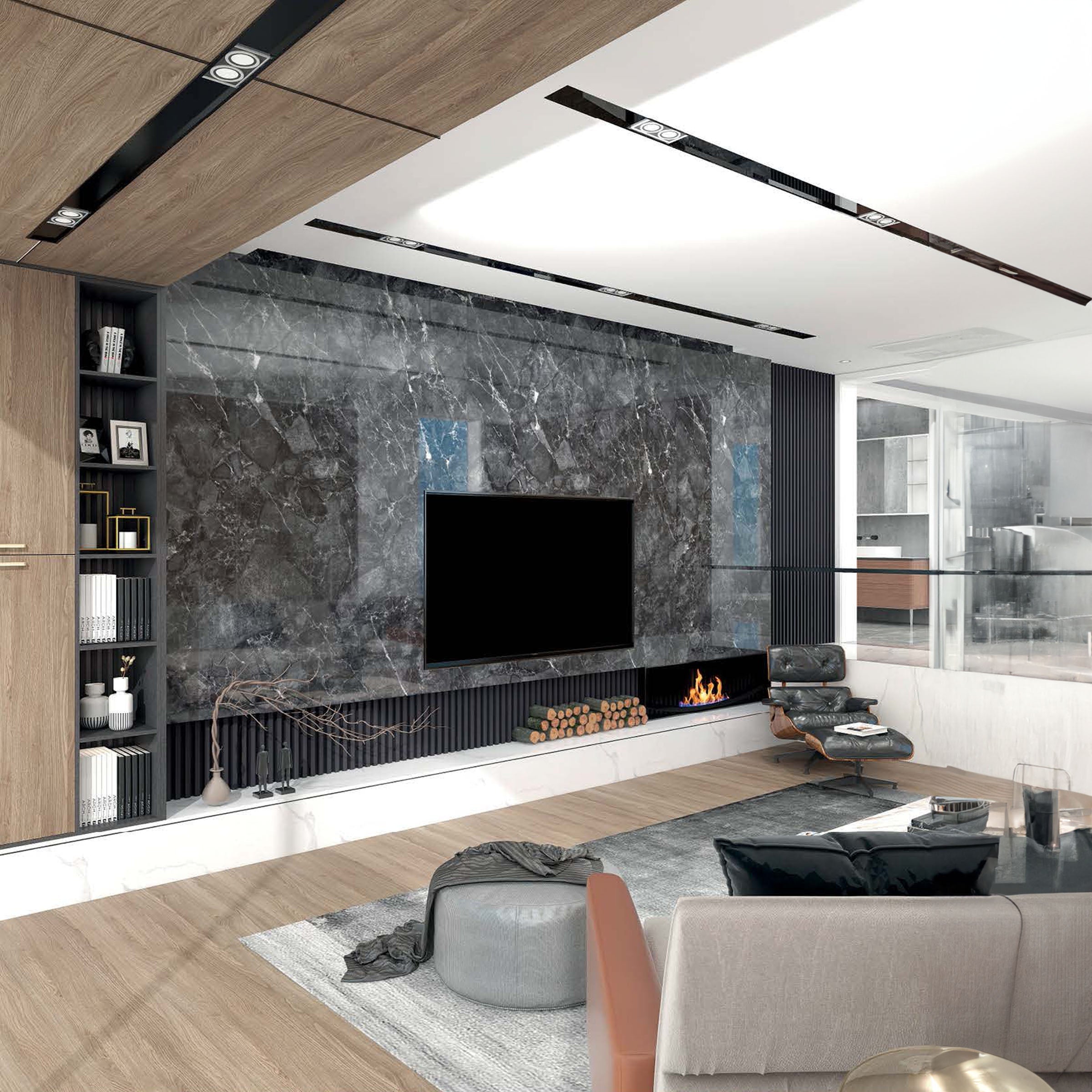 Sample of WPC - Colora rock PANEL GH35-Sample - Wall panels samples - ebarza Furniture UAE | Shop Modern Furniture in Abu Dhabi & Dubai - مفروشات ايبازرا في الامارات | تسوق اثاث عصري وديكورات مميزة في دبي وابوظبي