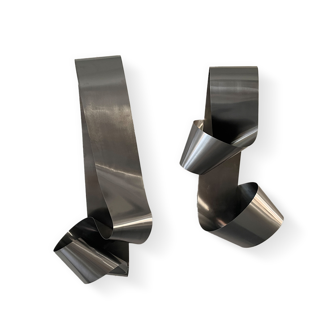 Set of 2 Hand Crafted Stainless Steel Artwork BG20230020-B - Artwork - ebarza Furniture UAE | Shop Modern Furniture in Abu Dhabi & Dubai - مفروشات ايبازرا في الامارات | تسوق اثاث عصري وديكورات مميزة في دبي وابوظبي