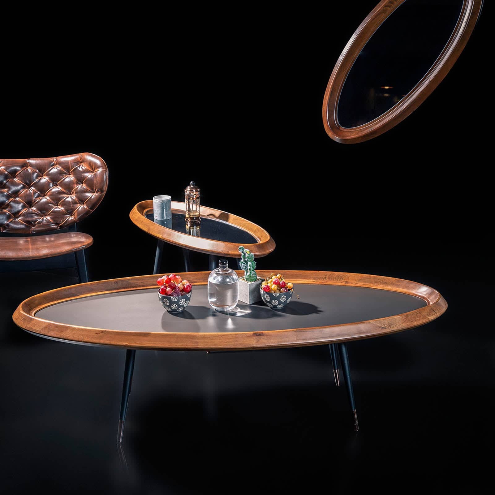 Set Of 2 Mikasa Tables - Side Tables - ebarza Furniture UAE | Shop Modern Furniture in Abu Dhabi & Dubai - مفروشات ايبازرا في الامارات | تسوق اثاث عصري وديكورات مميزة في دبي وابوظبي