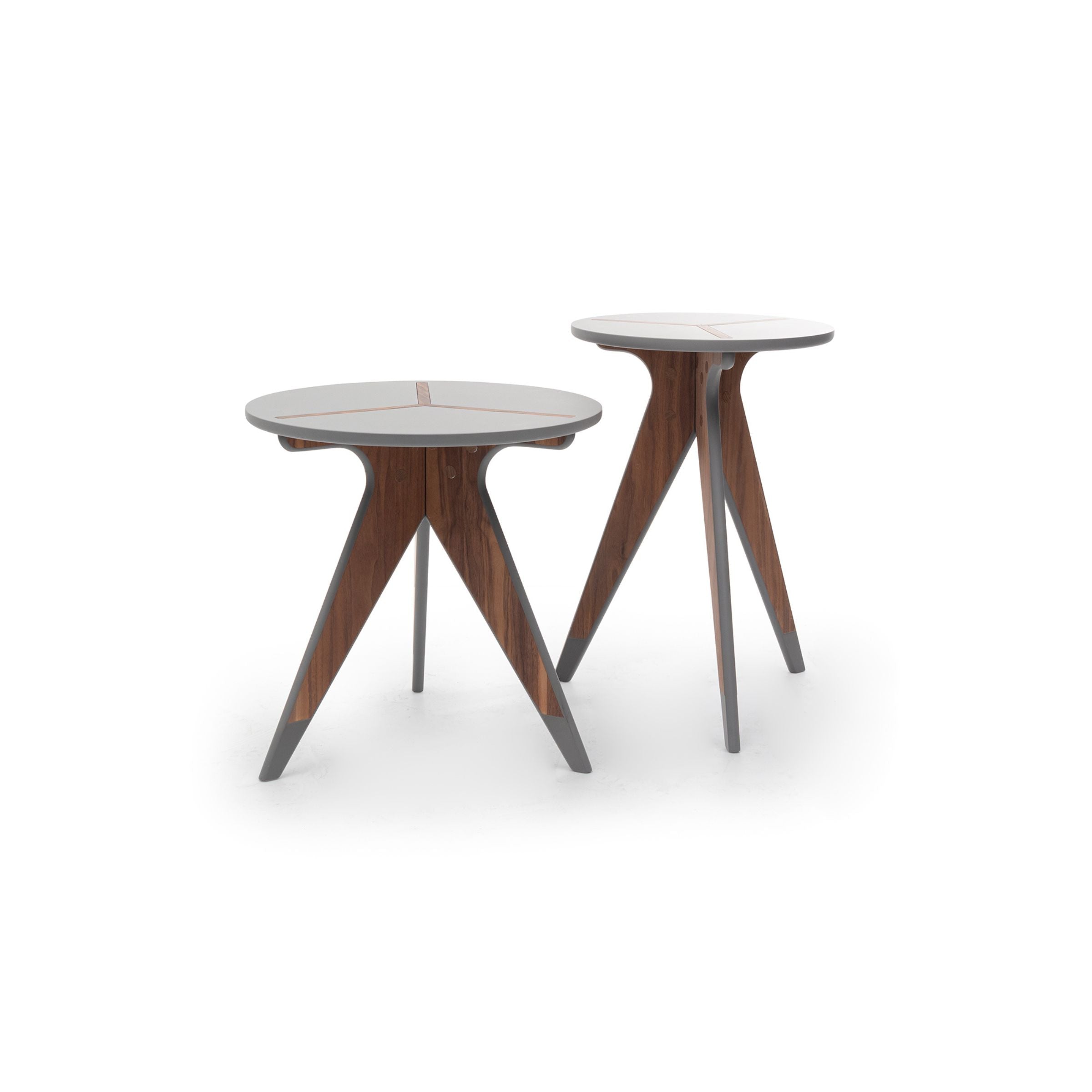 Set of 2 Smart Side Table SST-0001 - Side Tables - ebarza Furniture UAE | Shop Modern Furniture in Abu Dhabi & Dubai - مفروشات ايبازرا في الامارات | تسوق اثاث عصري وديكورات مميزة في دبي وابوظبي