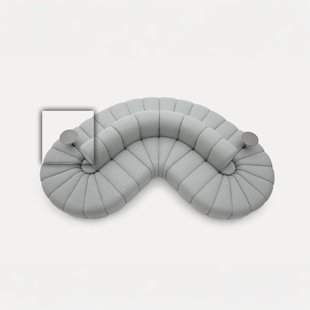 Side Table for Chameleon Sofa H-5228-Table - Side Tables - ebarza Furniture UAE | Shop Modern Furniture in Abu Dhabi & Dubai - مفروشات ايبازرا في الامارات | تسوق اثاث عصري وديكورات مميزة في دبي وابوظبي