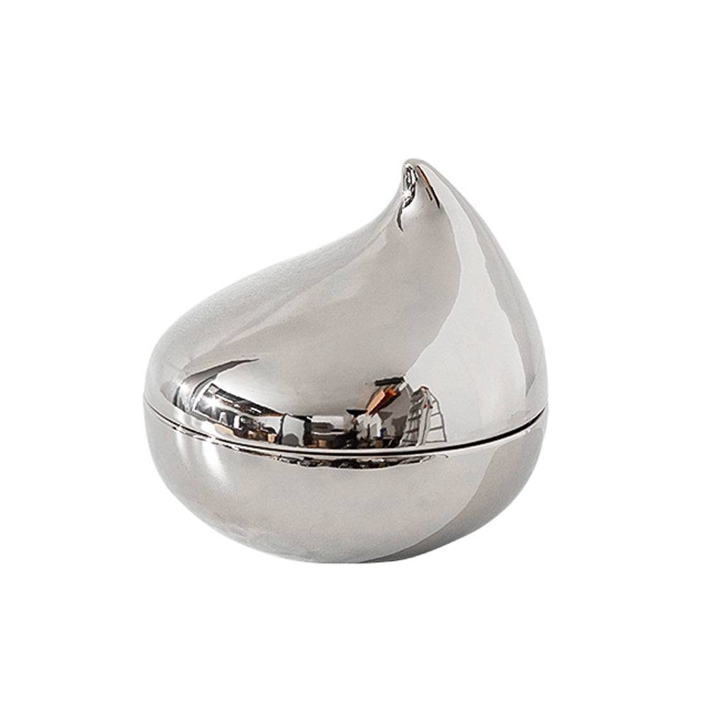 Silver Bird Decoration Jar-A Fa-D21073A - Vases - ebarza Furniture UAE | Shop Modern Furniture in Abu Dhabi & Dubai - مفروشات ايبازرا في الامارات | تسوق اثاث عصري وديكورات مميزة في دبي وابوظبي