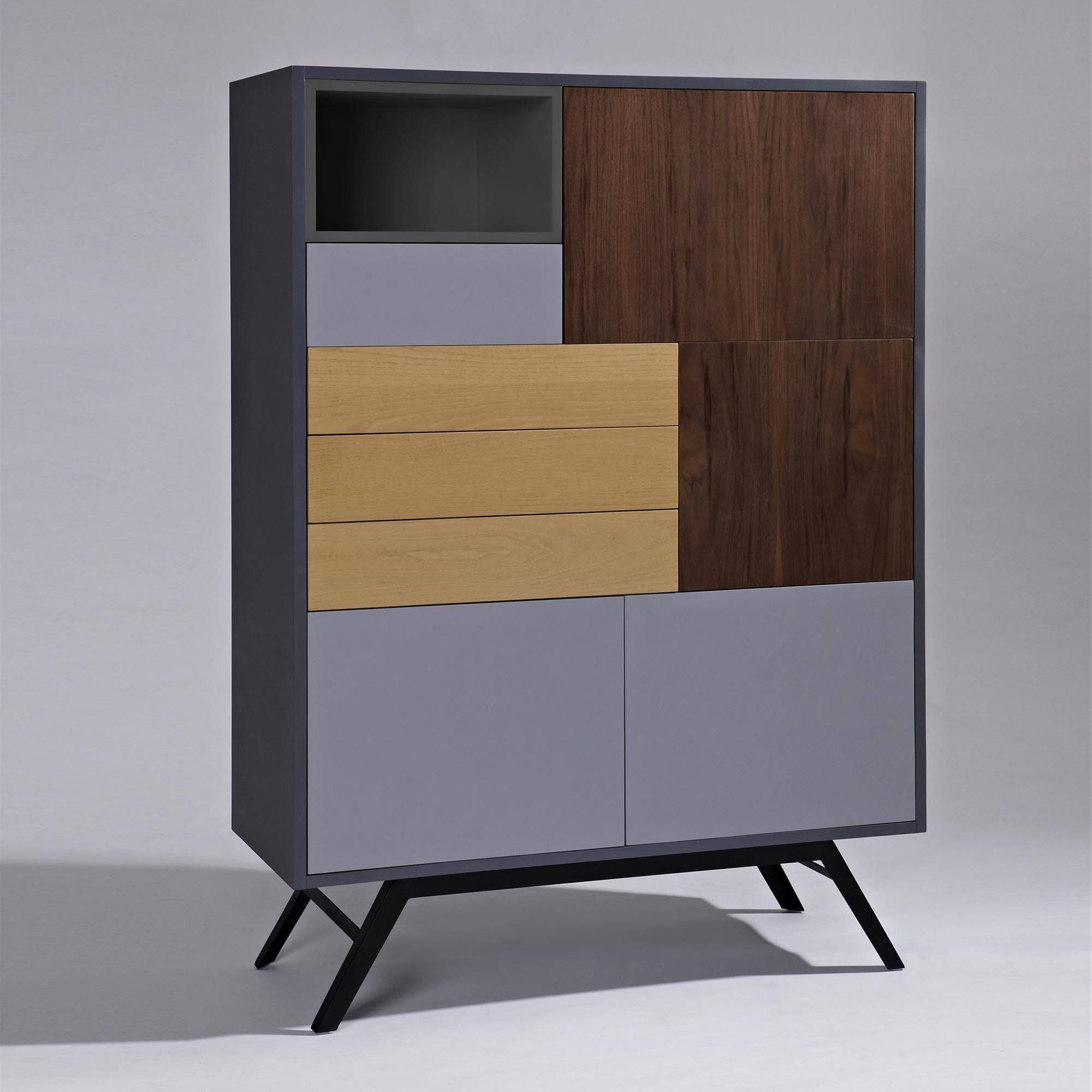 Sion Cabinet Bsg15144B -  Cabinets | خزانه سيون - ebarza Furniture UAE | Shop Modern Furniture in Abu Dhabi & Dubai - مفروشات ايبازرا في الامارات | تسوق اثاث عصري وديكورات مميزة في دبي وابوظبي