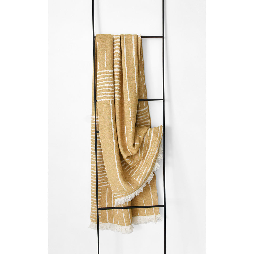 SKJG Noah cotton blend blanket - ETB018 - Blankets - ebarza Furniture UAE | Shop Modern Furniture in Abu Dhabi & Dubai - مفروشات ايبازرا في الامارات | تسوق اثاث عصري وديكورات مميزة في دبي وابوظبي