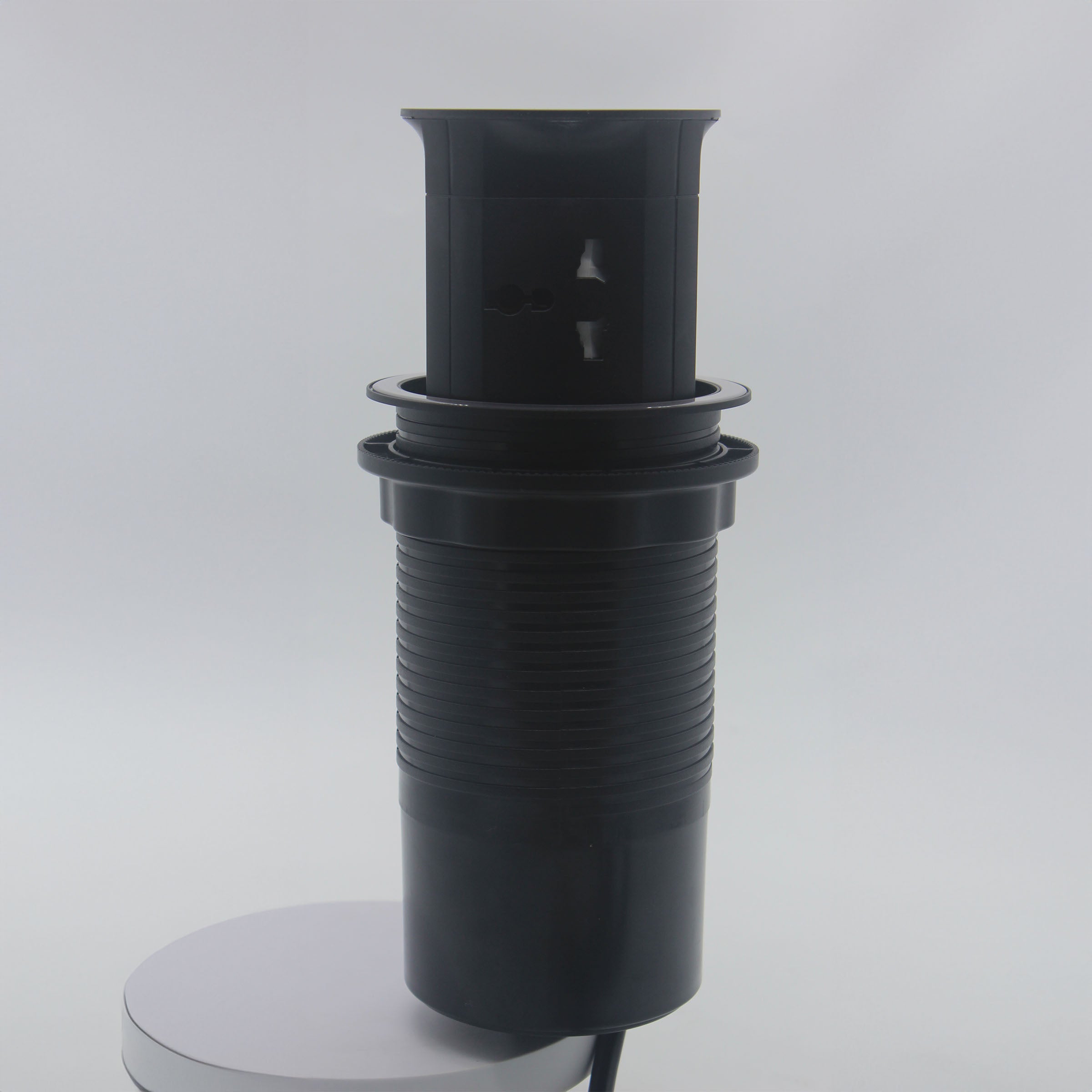 Small Tempered Glass Pop Up Socket JXB-016 - Smart Sockets - ebarza Furniture UAE | Shop Modern Furniture in Abu Dhabi & Dubai - مفروشات ايبازرا في الامارات | تسوق اثاث عصري وديكورات مميزة في دبي وابوظبي