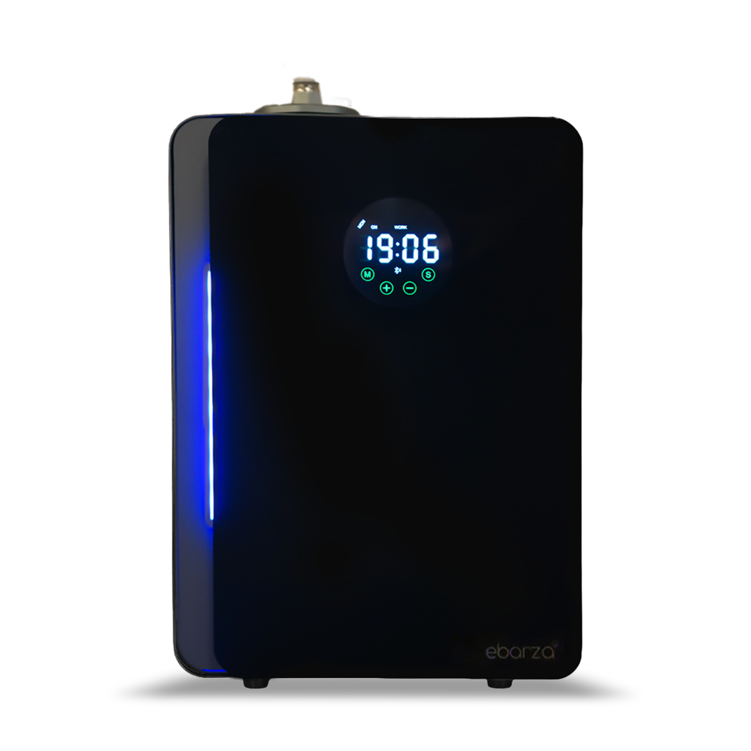Ebarza Smart Aroma Diffuser by BEACON, range 3000m³, sleek design for home scent diffusion, model MLK-3000M.