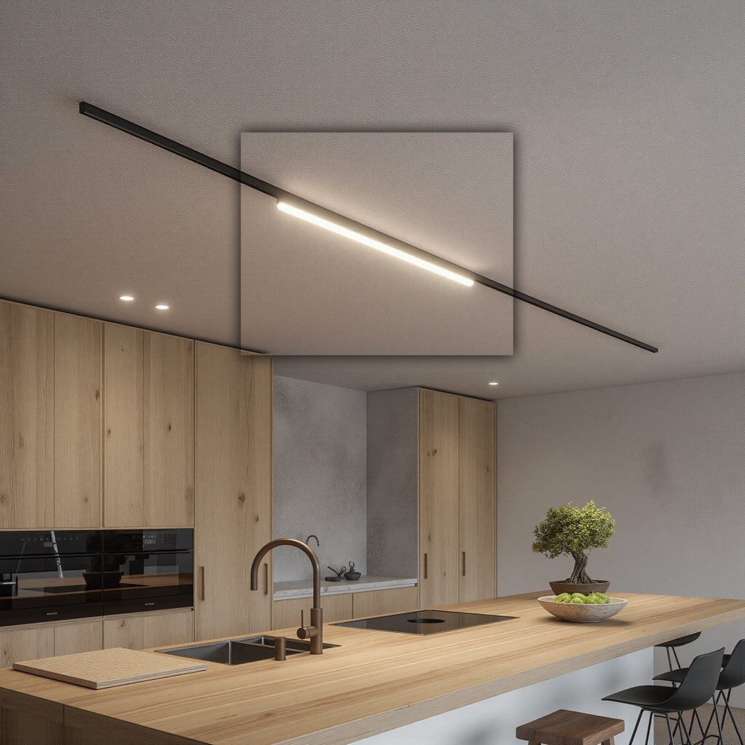 BEACON YNDDG Smart Track LED Light YND-MiniLED01-20W mounted on a track for modern smart lighting setup