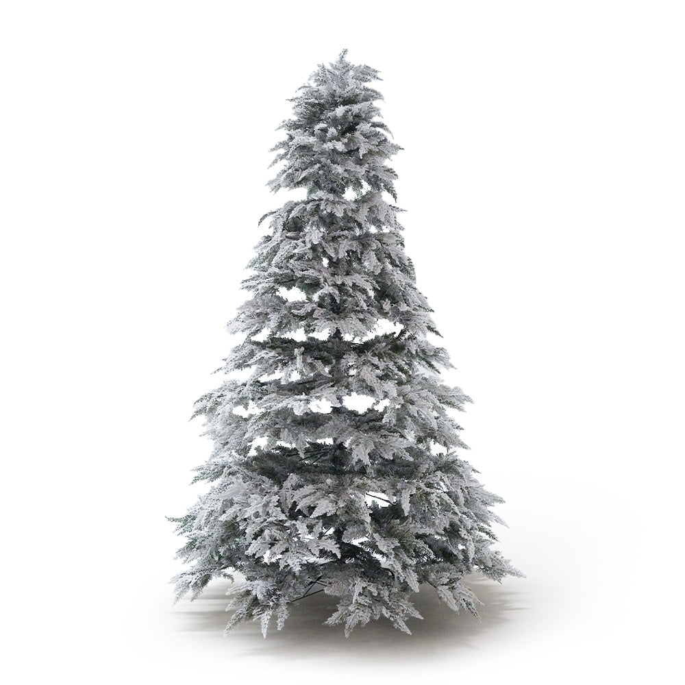 Pre-order for 75 Days Delivery - Snow Christmas Tree 240cm XO-2227-8 - Plants - ebarza Furniture UAE | Shop Modern Furniture in Abu Dhabi & Dubai - مفروشات ايبازرا في الامارات | تسوق اثاث عصري وديكورات مميزة في دبي وابوظبي