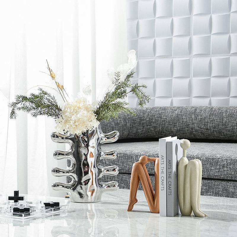 Soft Man Ornament Beige Fc-Sz2190A - Home Decor Figurines - ebarza Furniture UAE | Shop Modern Furniture in Abu Dhabi & Dubai - مفروشات ايبازرا في الامارات | تسوق اثاث عصري وديكورات مميزة في دبي وابوظبي