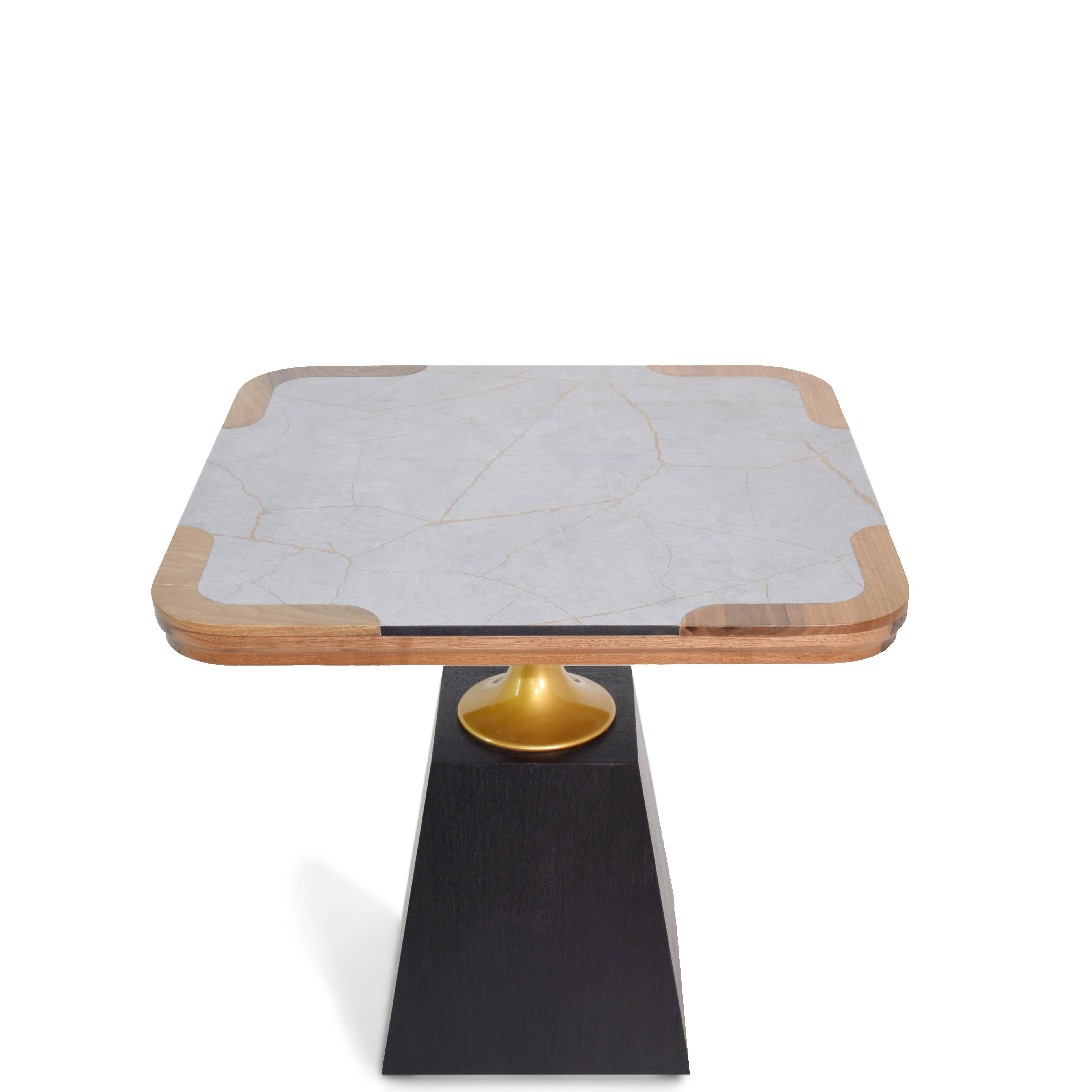 Display Item - Solid Corner Dining Table Top 80X80 Sanc-035- YAS - DISPLAY ITEM - ebarza Furniture UAE | Shop Modern Furniture in Abu Dhabi & Dubai - مفروشات ايبازرا في الامارات | تسوق اثاث عصري وديكورات مميزة في دبي وابوظبي