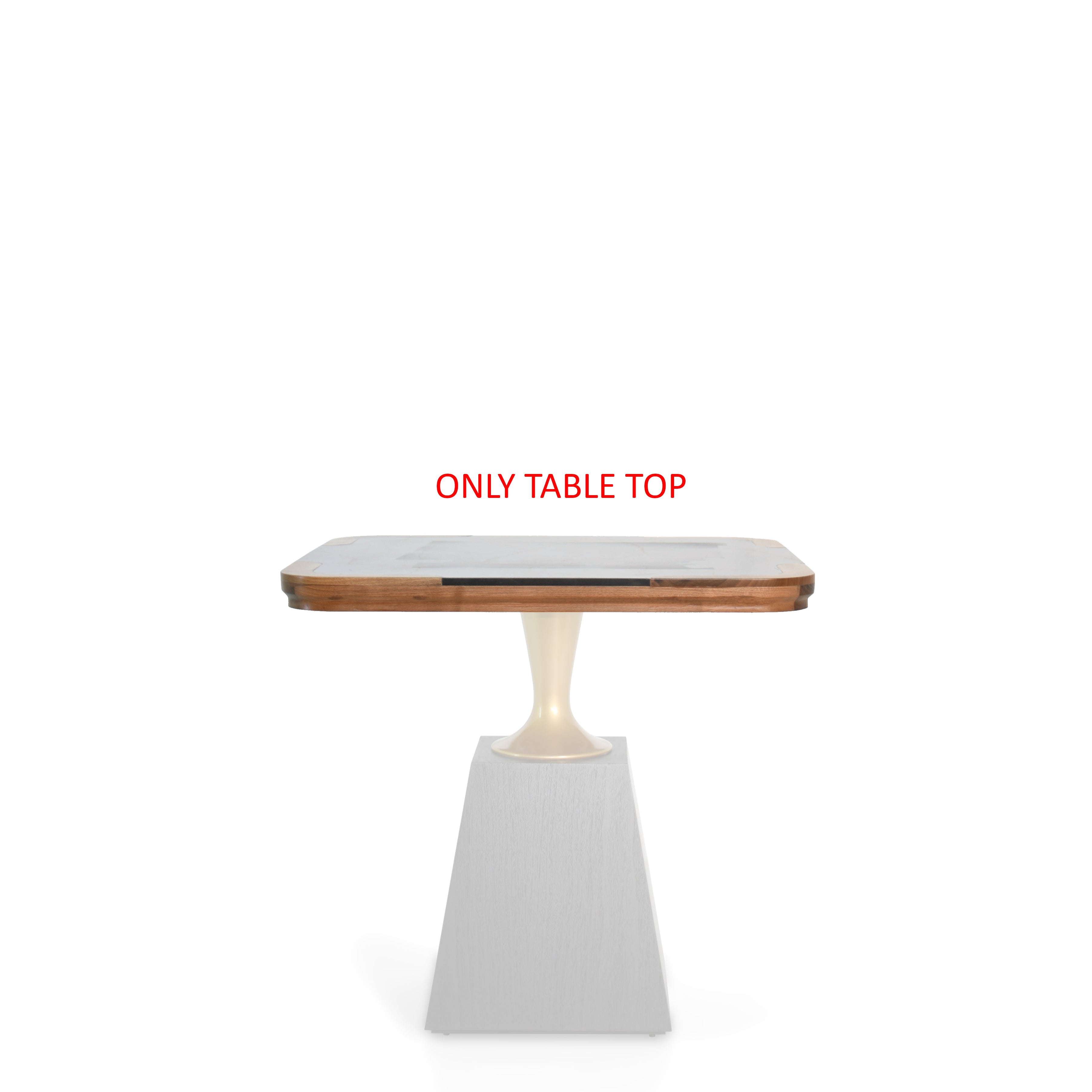 Solid Corner Dining Table Top 80X80 Sanc-035 -  Table Tops | زاوية صلبة سطح طاولة طعام 80*80 - ebarza Furniture UAE | Shop Modern Furniture in Abu Dhabi & Dubai - مفروشات ايبازرا في الامارات | تسوق اثاث عصري وديكورات مميزة في دبي وابوظبي