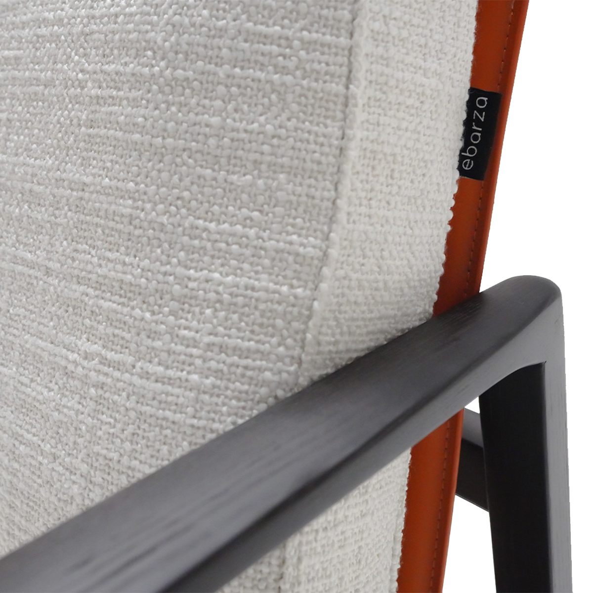 Solid Wood And Saddle Leather Armchair MLL-A106 - Armchairs - ebarza Furniture UAE | Shop Modern Furniture in Abu Dhabi & Dubai - مفروشات ايبازرا في الامارات | تسوق اثاث عصري وديكورات مميزة في دبي وابوظبي