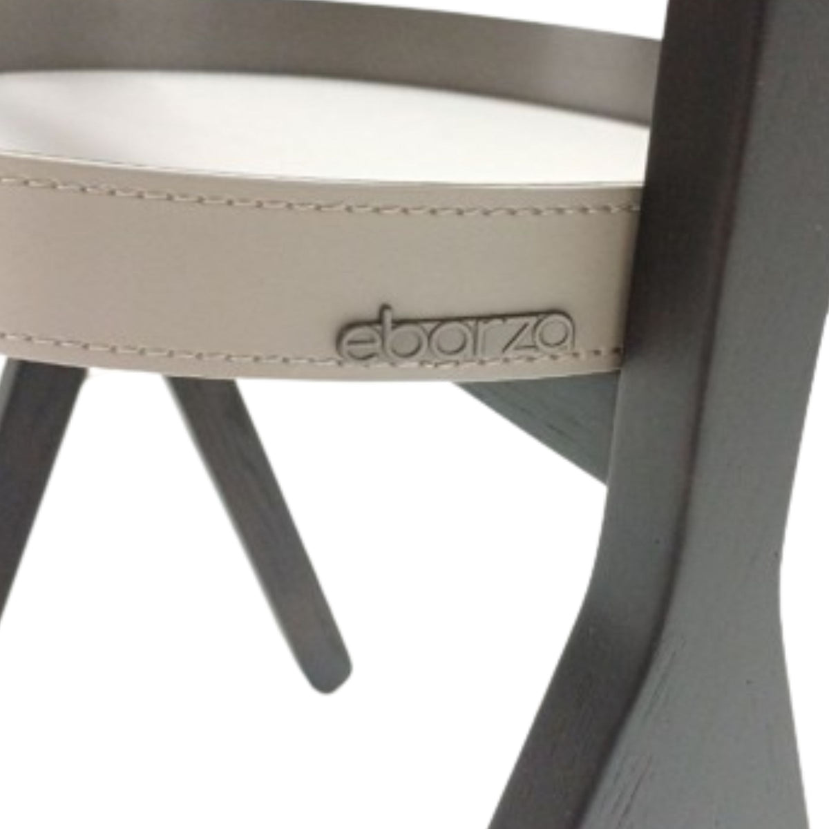 Solid Wood and Saddle Leather Side Table MLL-D104 - Side Tables - ebarza Furniture UAE | Shop Modern Furniture in Abu Dhabi & Dubai - مفروشات ايبازرا في الامارات | تسوق اثاث عصري وديكورات مميزة في دبي وابوظبي