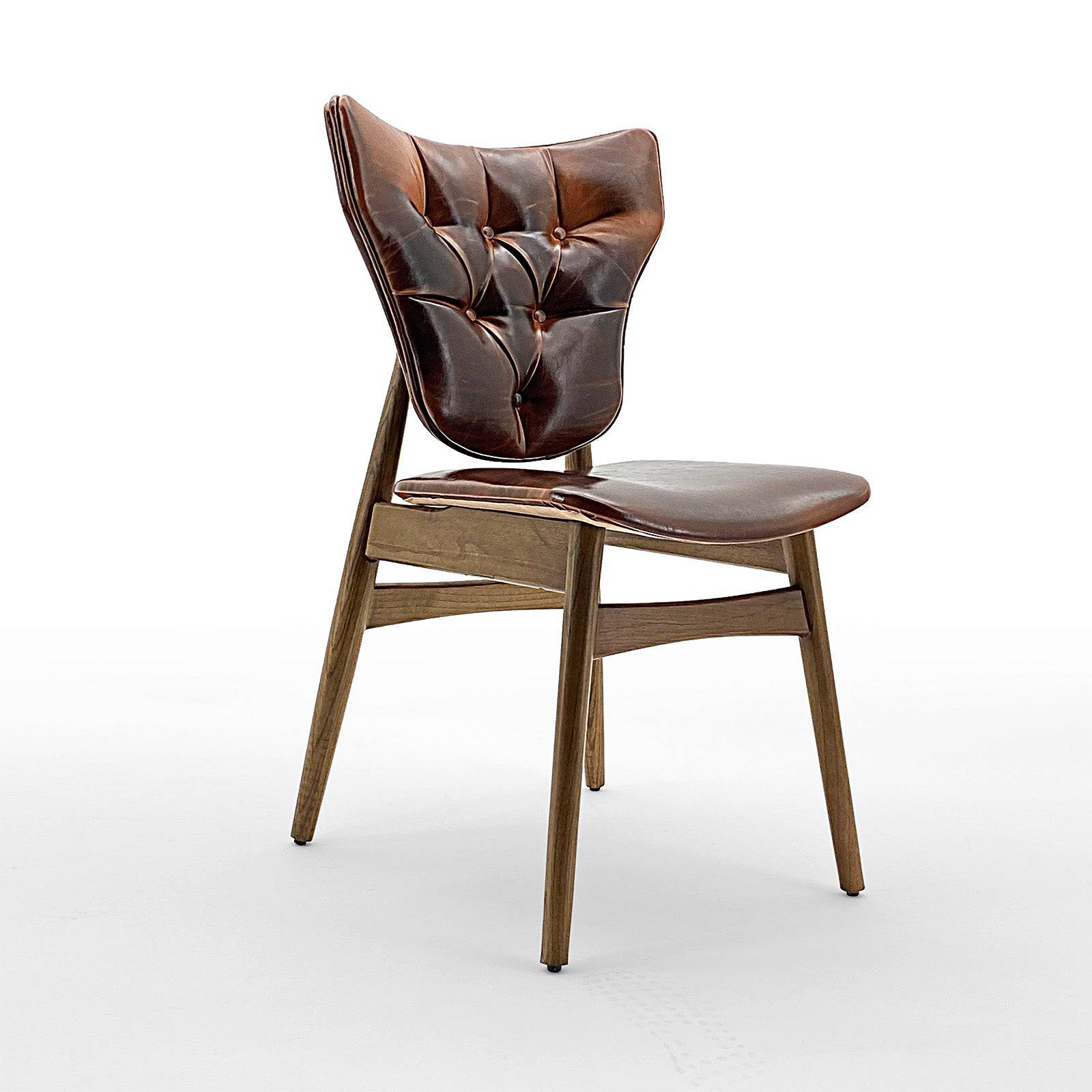 AS IS - Solo Flora Lounge Chair Solo-Vintage Brown - DISPLAY ITEM - ebarza Furniture UAE | Shop Modern Furniture in Abu Dhabi & Dubai - مفروشات ايبازرا في الامارات | تسوق اثاث عصري وديكورات مميزة في دبي وابوظبي