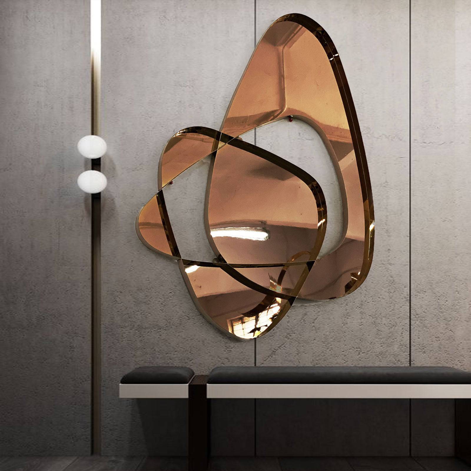 Space Gate Handcrafted Stainless Steel Artwork Bg2020044-RG - Artwork - ebarza Furniture UAE | Shop Modern Furniture in Abu Dhabi & Dubai - مفروشات ايبازرا في الامارات | تسوق اثاث عصري وديكورات مميزة في دبي وابوظبي