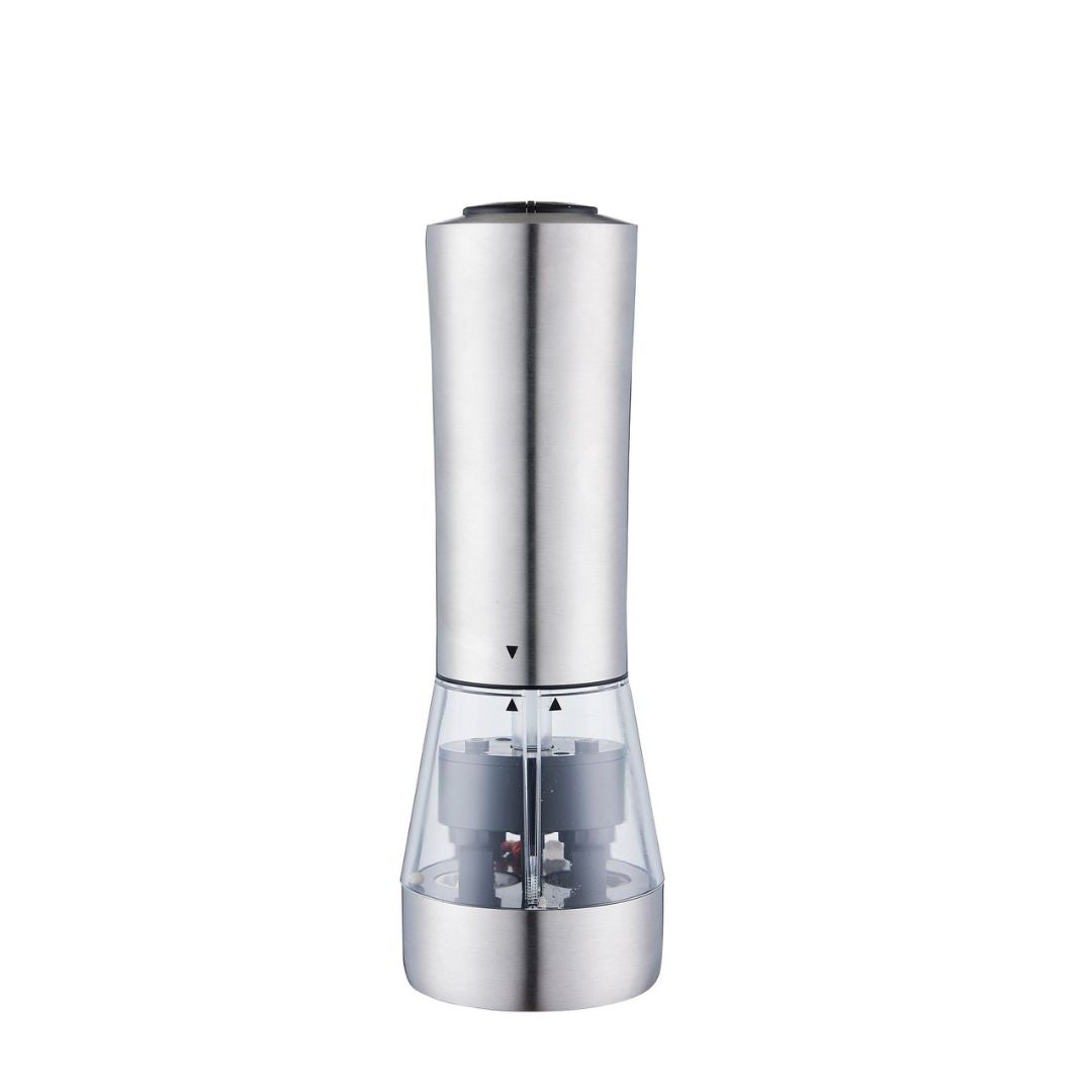 BEACON KSD-18 spice grinder from spice set, stainless steel with adjustable grind, compact kitchen tool for fresh spices
