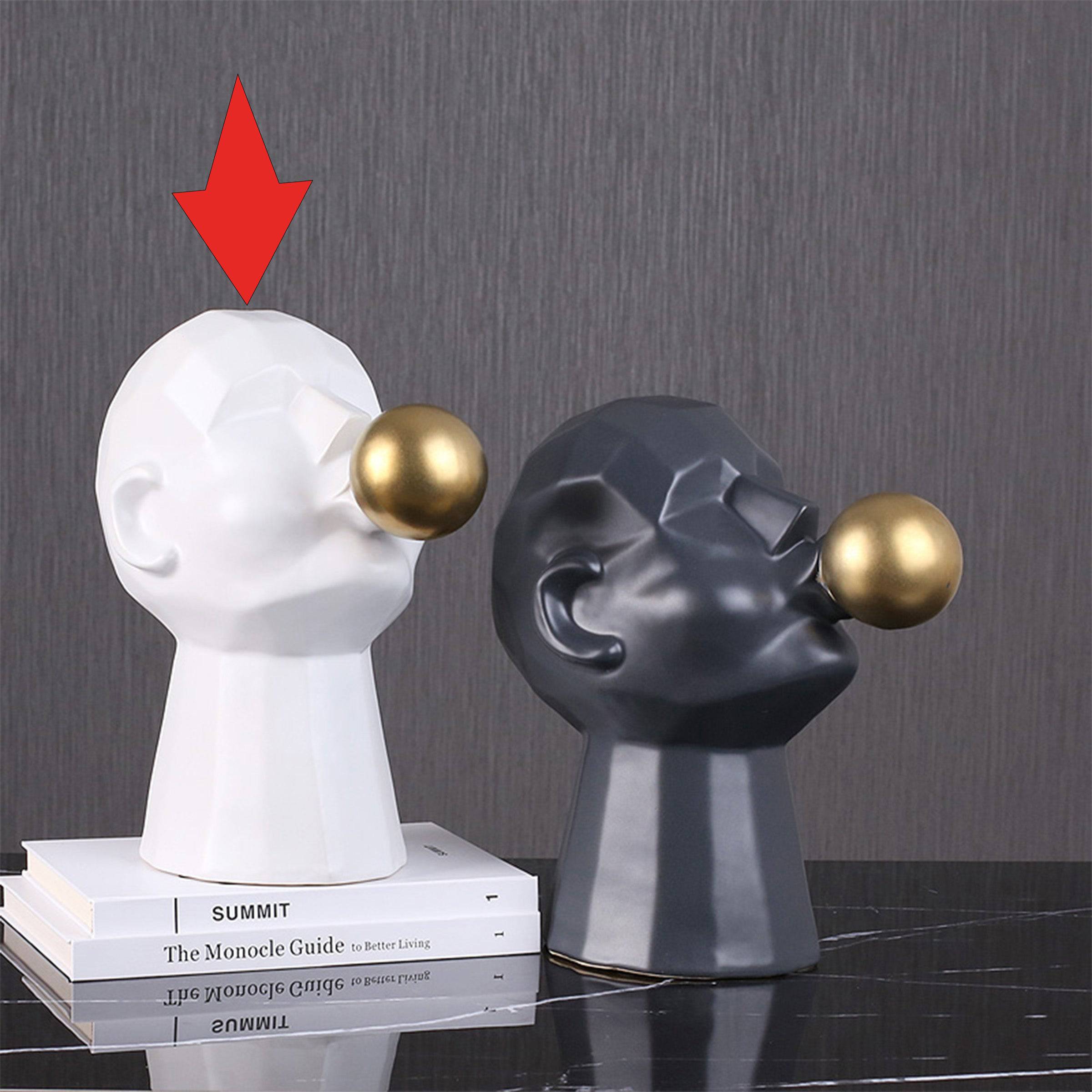 Spit Bubbles Decoration-White Fa-D2043A - Home Decor Figurines - ebarza Furniture UAE | Shop Modern Furniture in Abu Dhabi & Dubai - مفروشات ايبازرا في الامارات | تسوق اثاث عصري وديكورات مميزة في دبي وابوظبي