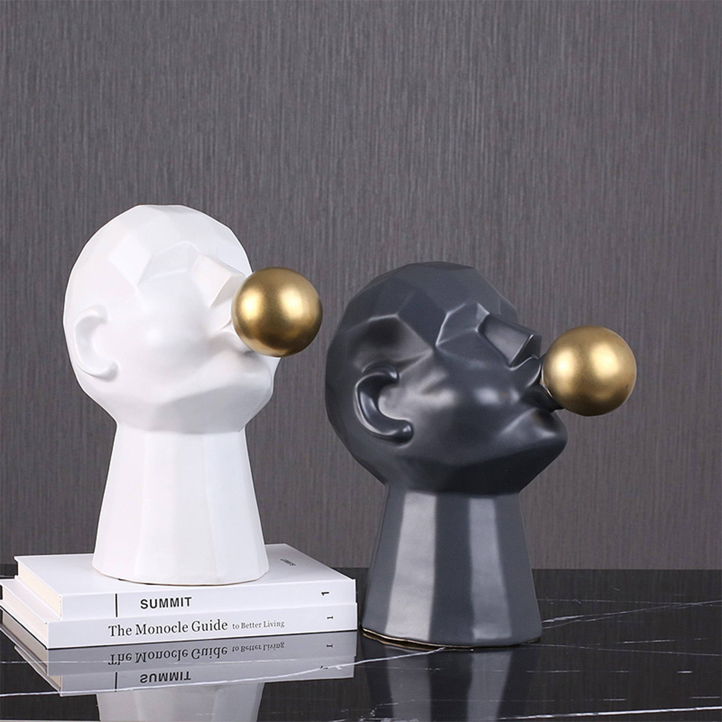 Spit Bubbles Decoration-White Fa-D2043A - Home Decor Figurines - ebarza Furniture UAE | Shop Modern Furniture in Abu Dhabi & Dubai - مفروشات ايبازرا في الامارات | تسوق اثاث عصري وديكورات مميزة في دبي وابوظبي
