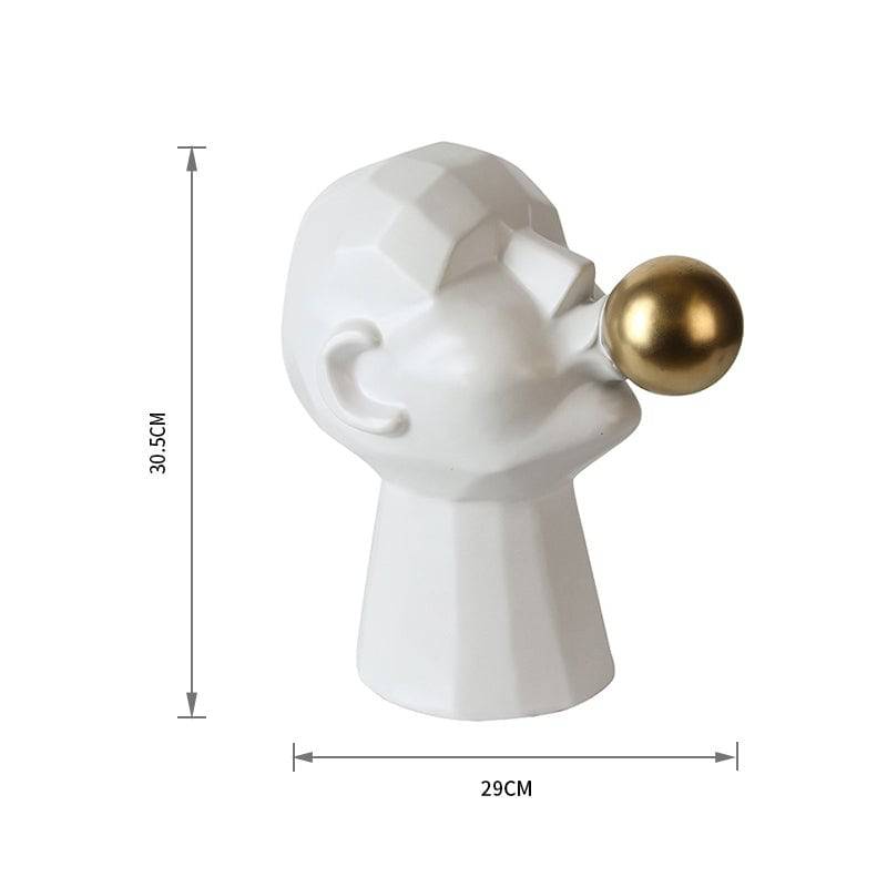 Spit Bubbles Decoration-White Fa-D2043A - Home Decor Figurines - ebarza Furniture UAE | Shop Modern Furniture in Abu Dhabi & Dubai - مفروشات ايبازرا في الامارات | تسوق اثاث عصري وديكورات مميزة في دبي وابوظبي