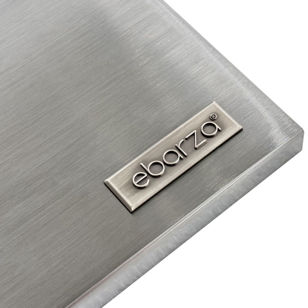 Stainless steel coat rack hanger by BEACON with multiple hooks for hanging coats, hats, and accessories.