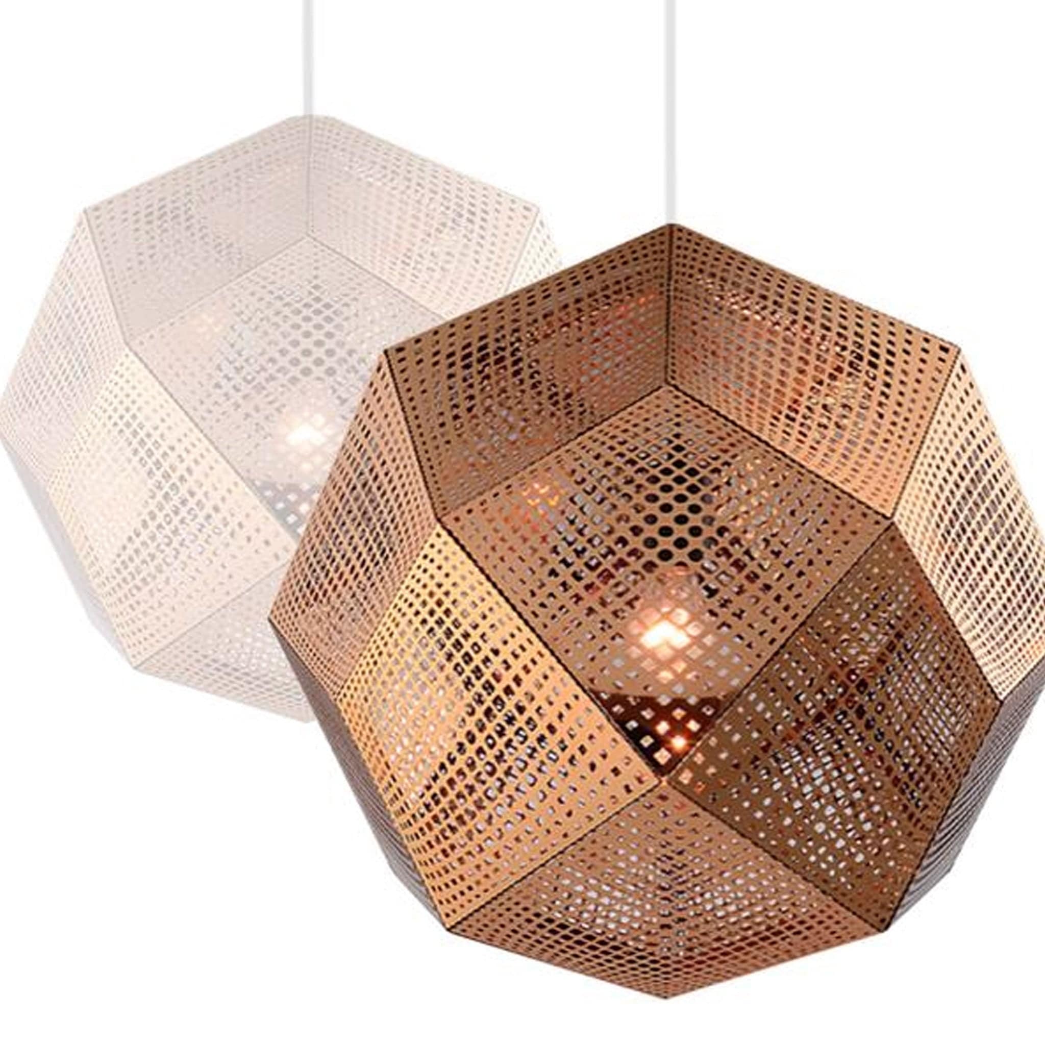 Stainless Steel Pendant Lamp Cy-Dd-New-038-48-Rosegold - Pendant Lamps - ebarza Furniture UAE | Shop Modern Furniture in Abu Dhabi & Dubai - مفروشات ايبازرا في الامارات | تسوق اثاث عصري وديكورات مميزة في دبي وابوظبي