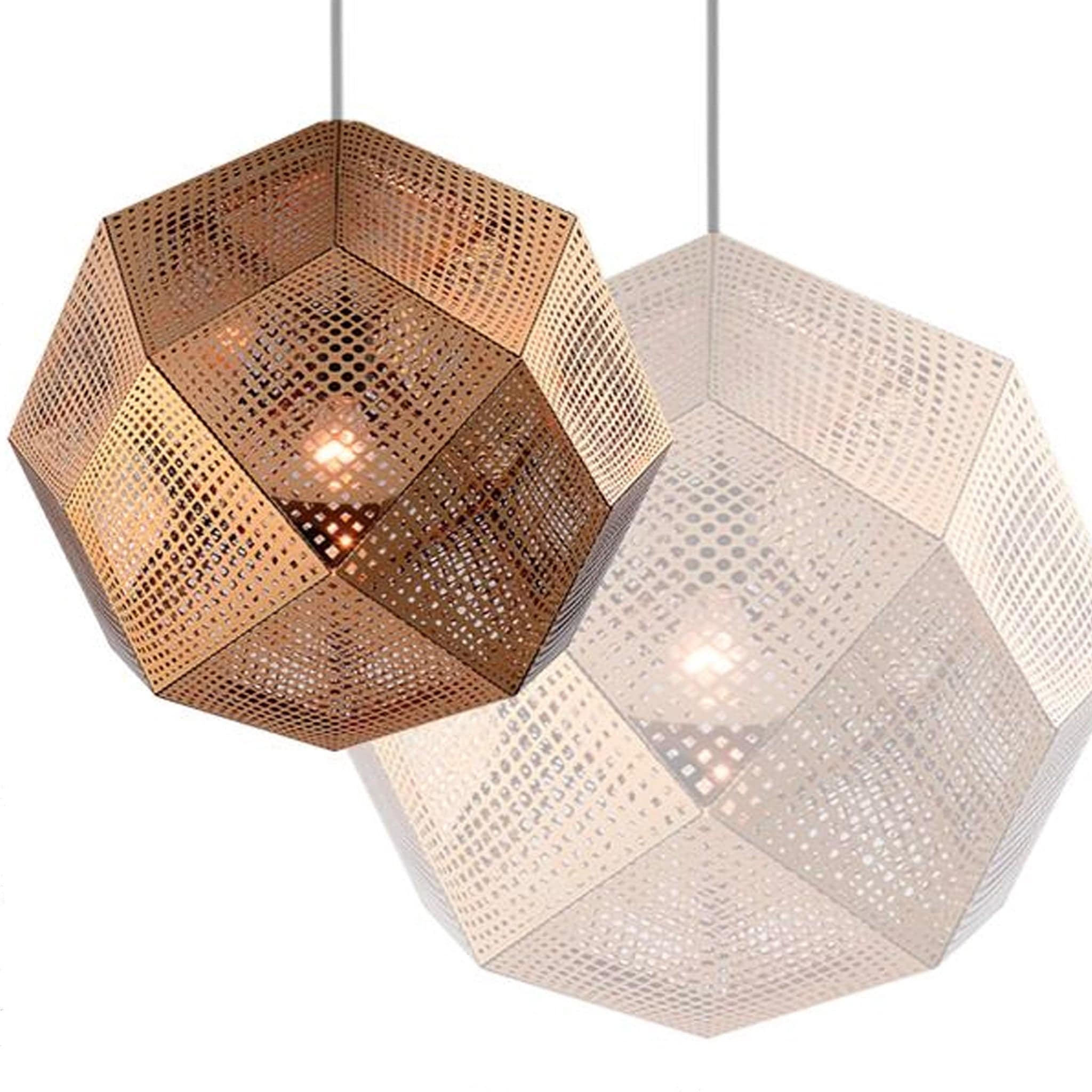 Stainless Steel Pendant Lamp Cy-Dd-New-038-48-Rosegold - Pendant Lamps - ebarza Furniture UAE | Shop Modern Furniture in Abu Dhabi & Dubai - مفروشات ايبازرا في الامارات | تسوق اثاث عصري وديكورات مميزة في دبي وابوظبي