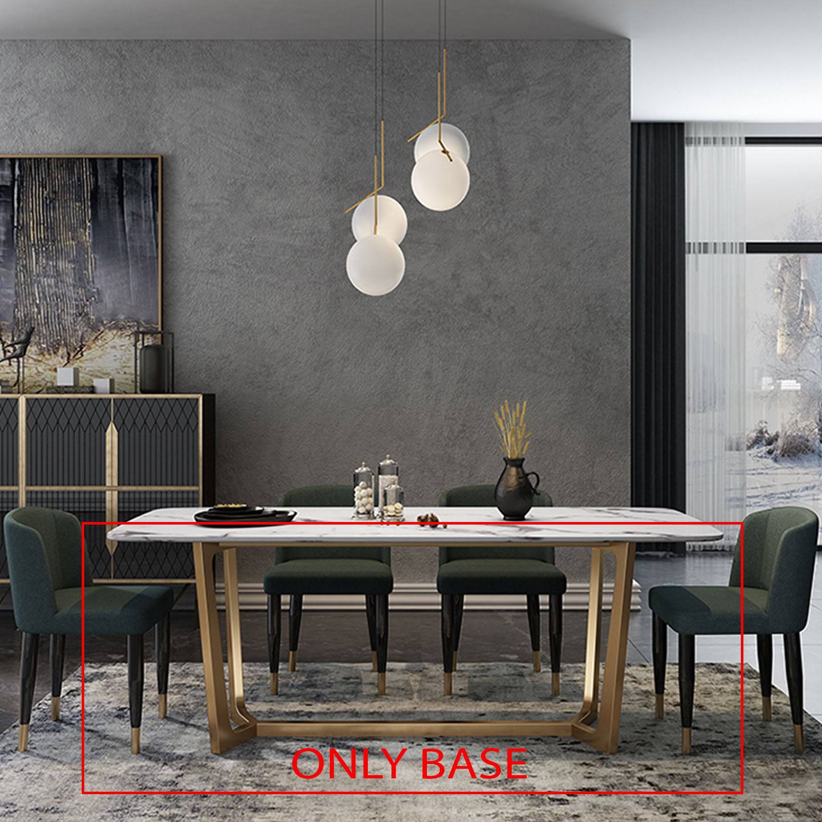Stainless Steel Table Base Tg-282-260-G -  Table bases | الطلب المسبق التسليم خلال 55 يومًا - قاعدة طاولة حديد غير قابل للصدأ - ebarza Furniture UAE | Shop Modern Furniture in Abu Dhabi & Dubai - مفروشات ايبازرا في الامارات | تسوق اثاث عصري وديكورات مميزة في دبي وابوظبي