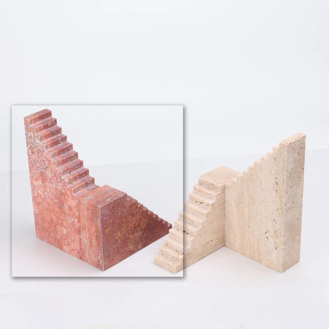 BEACON home decor stair sculpture KA3020A, modern figurine with sleek design, ideal for stylish interior decoration.