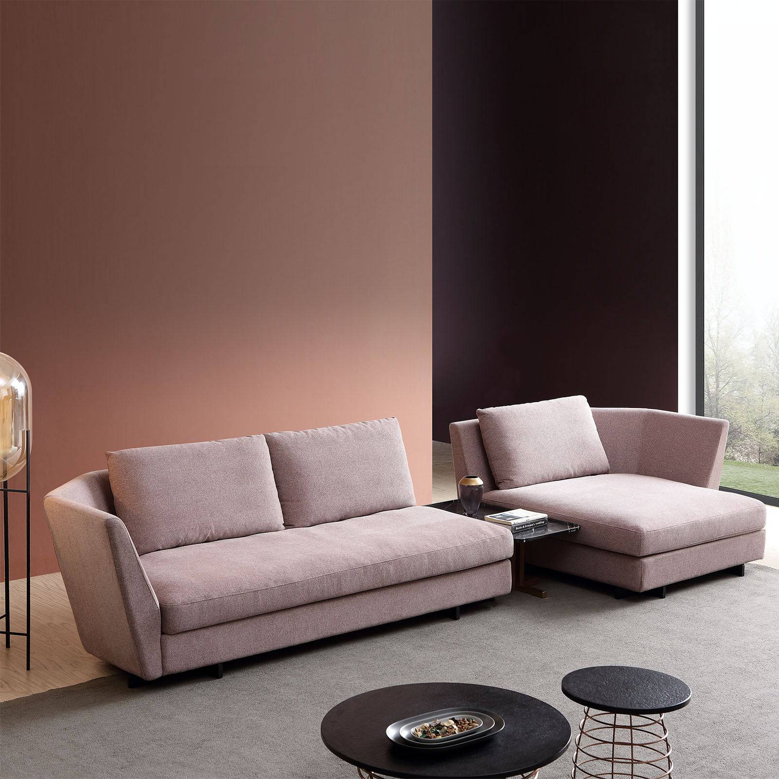 Stockholm Sofa With Marble Table Sf036-3Cl+Lt022B - Sofas - ebarza Furniture UAE | Shop Modern Furniture in Abu Dhabi & Dubai - مفروشات ايبازرا في الامارات | تسوق اثاث عصري وديكورات مميزة في دبي وابوظبي